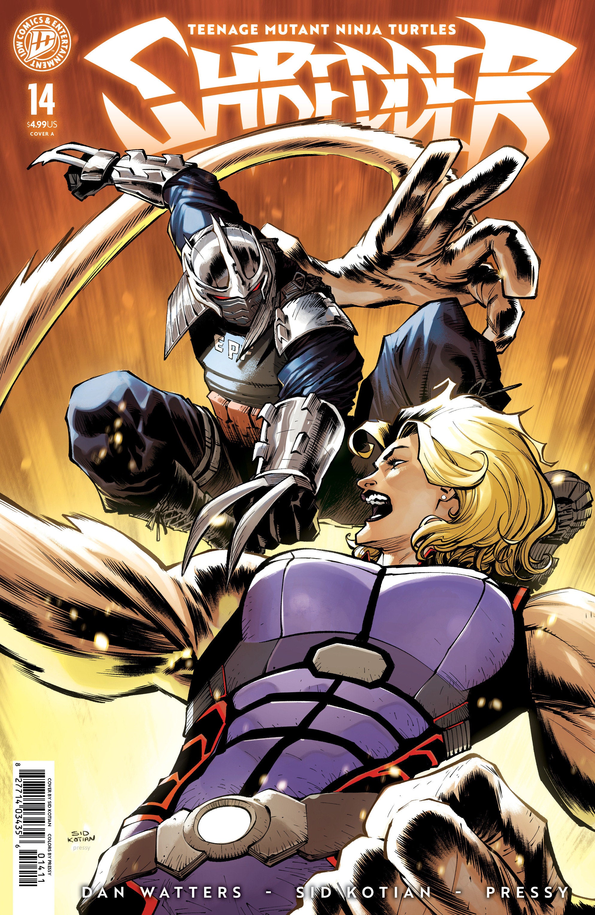 Teenage Mutant Ninja Turtles: Shredder #14 IDW A Kotian 11/25/2026 | BD Cosmos