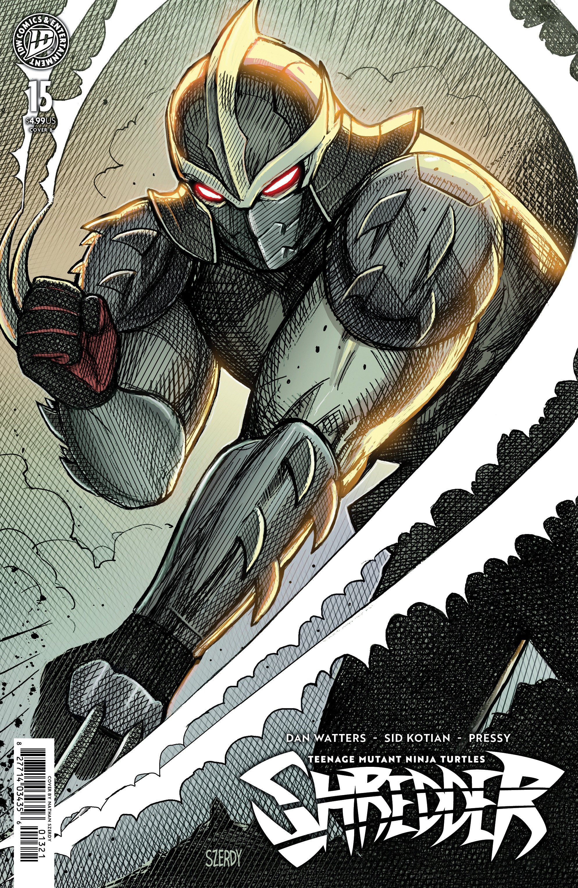 Teenage Mutant Ninja Turtles: Shredder #15 IDW B Szerdy 12/23/2026 | BD Cosmos