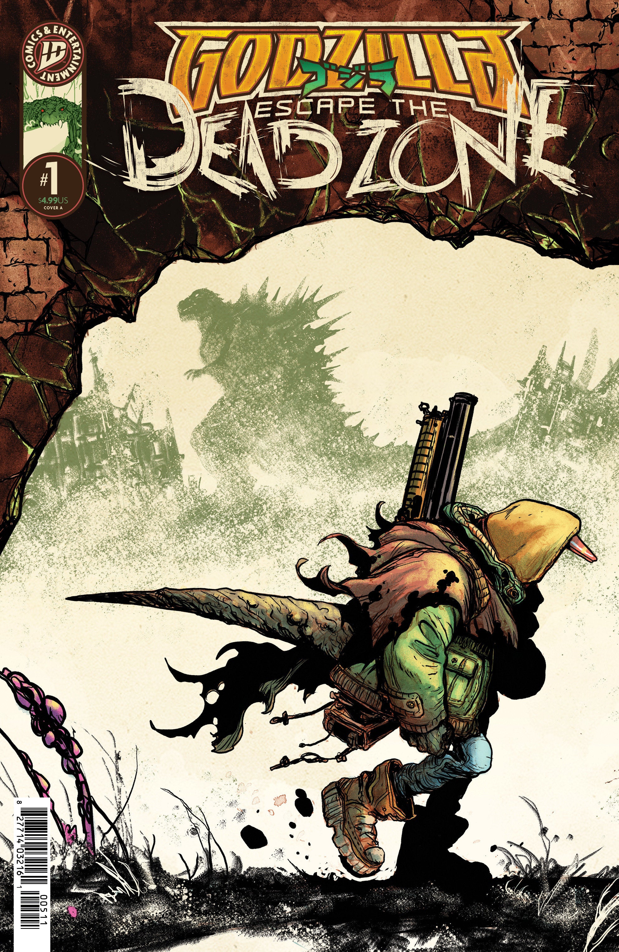 Godzilla Escape Deadzone [Kai-Sei Era] #1 IDW A Tunica 08/06/2025 | BD Cosmos