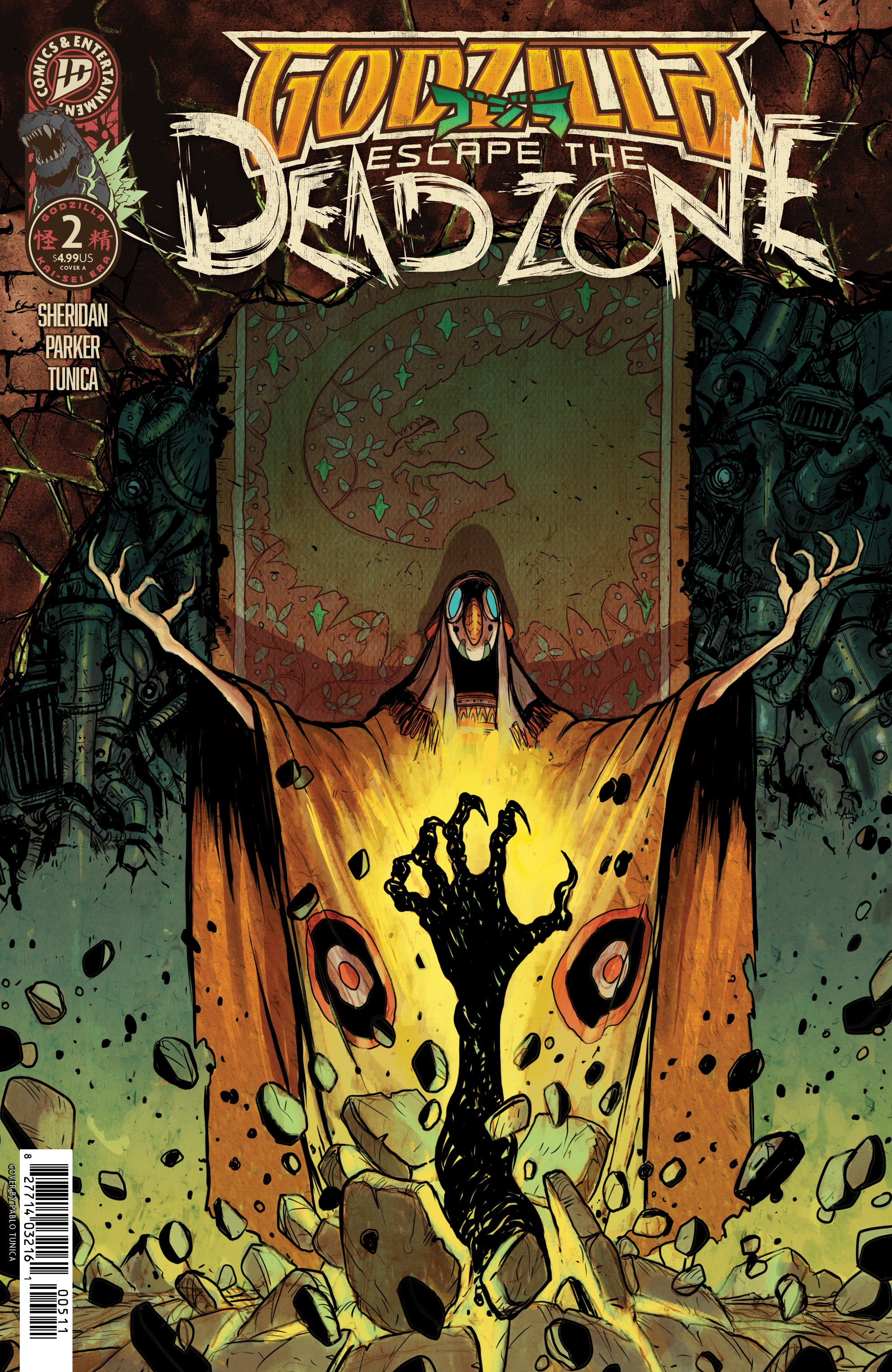 Godzilla Escape The Deadzone [Kai-Sei Era] #2 IDW A Tunica 09/17/2025 | BD Cosmos