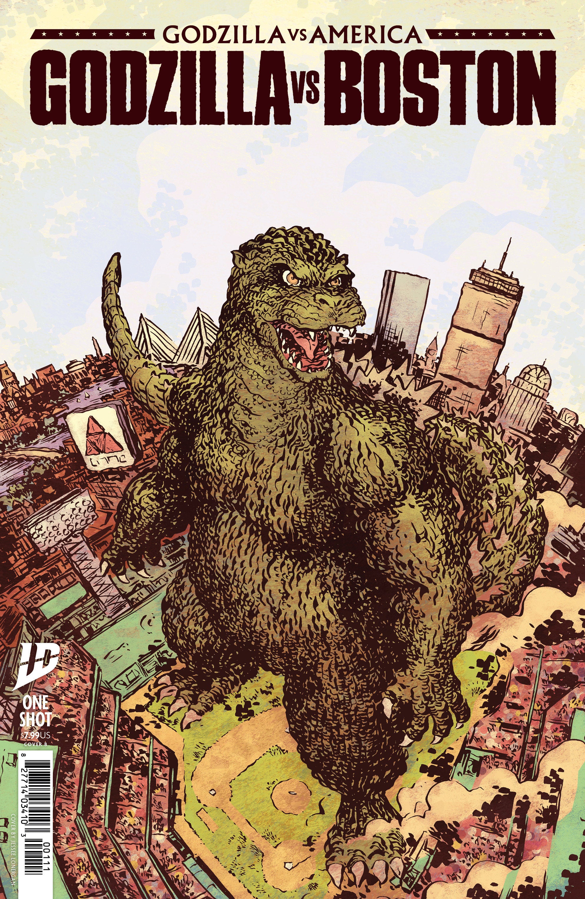 Godzilla vs. America Boston IDW B Lonergan 07/30/2025 | BD Cosmos