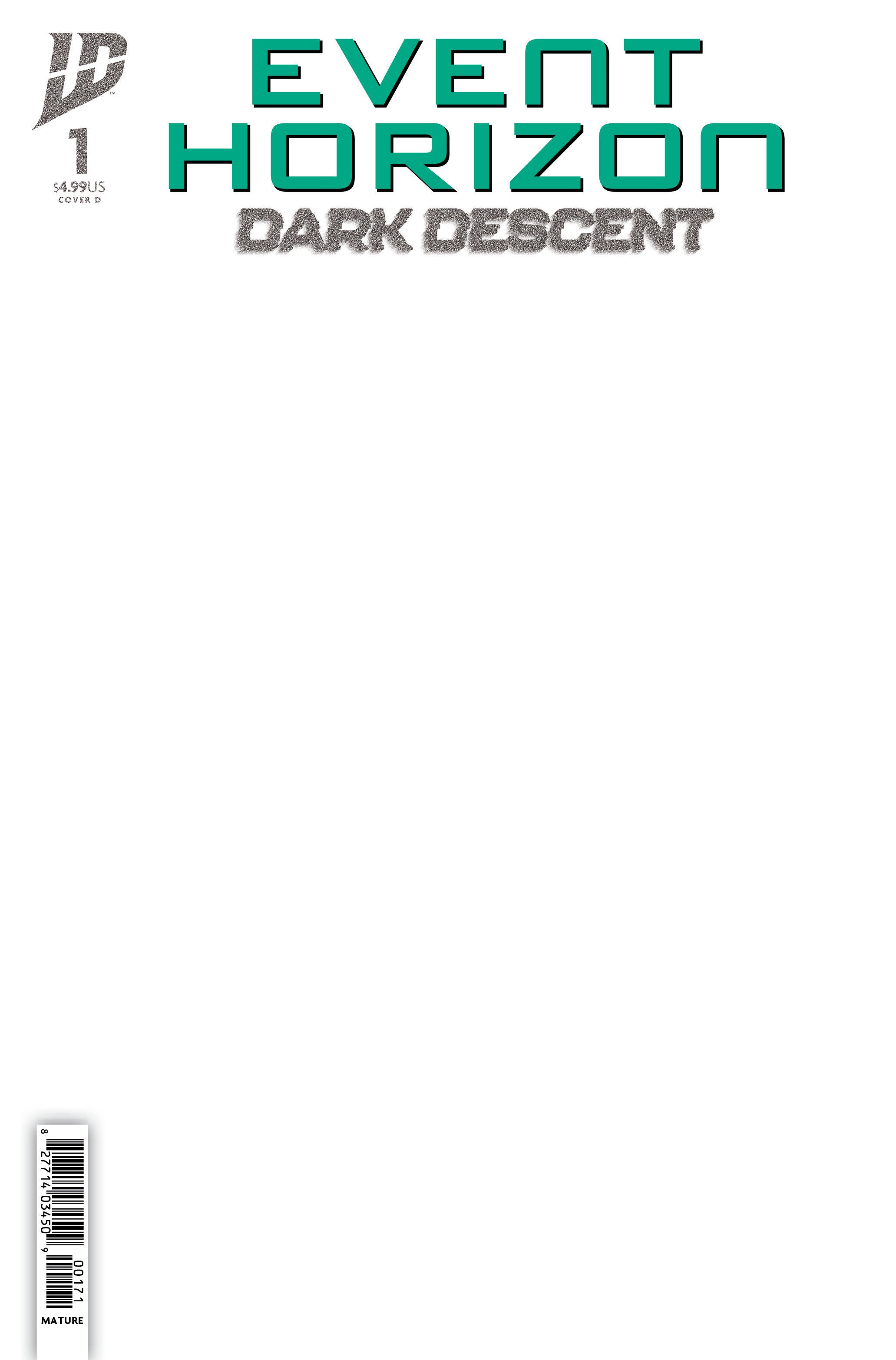 Event Horizon: Dark Descent #1 Variant D (Sketch Variant) | BD Cosmos