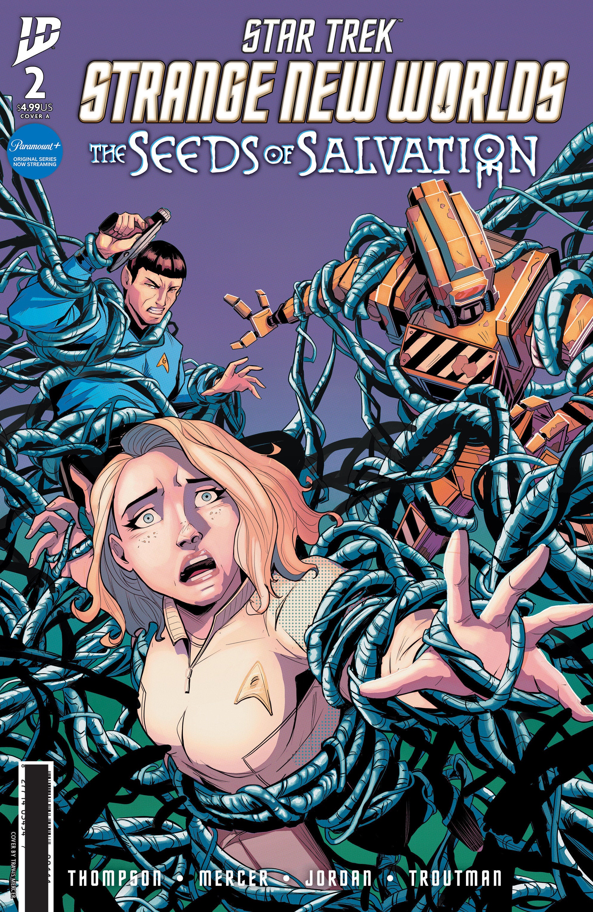 Star Trek: Strange New Worlds The Seeds Of Salvation #2 Cover A (Mercer) | BD Cosmos
