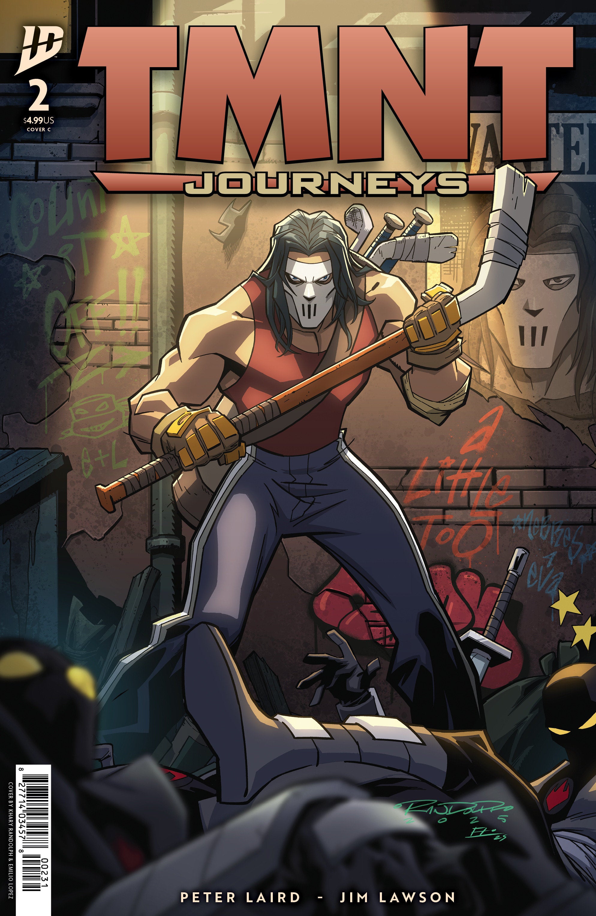 Teenage Mutant Ninja Turtles: Journeys #2 Variant C (Randolph) | BD Cosmos