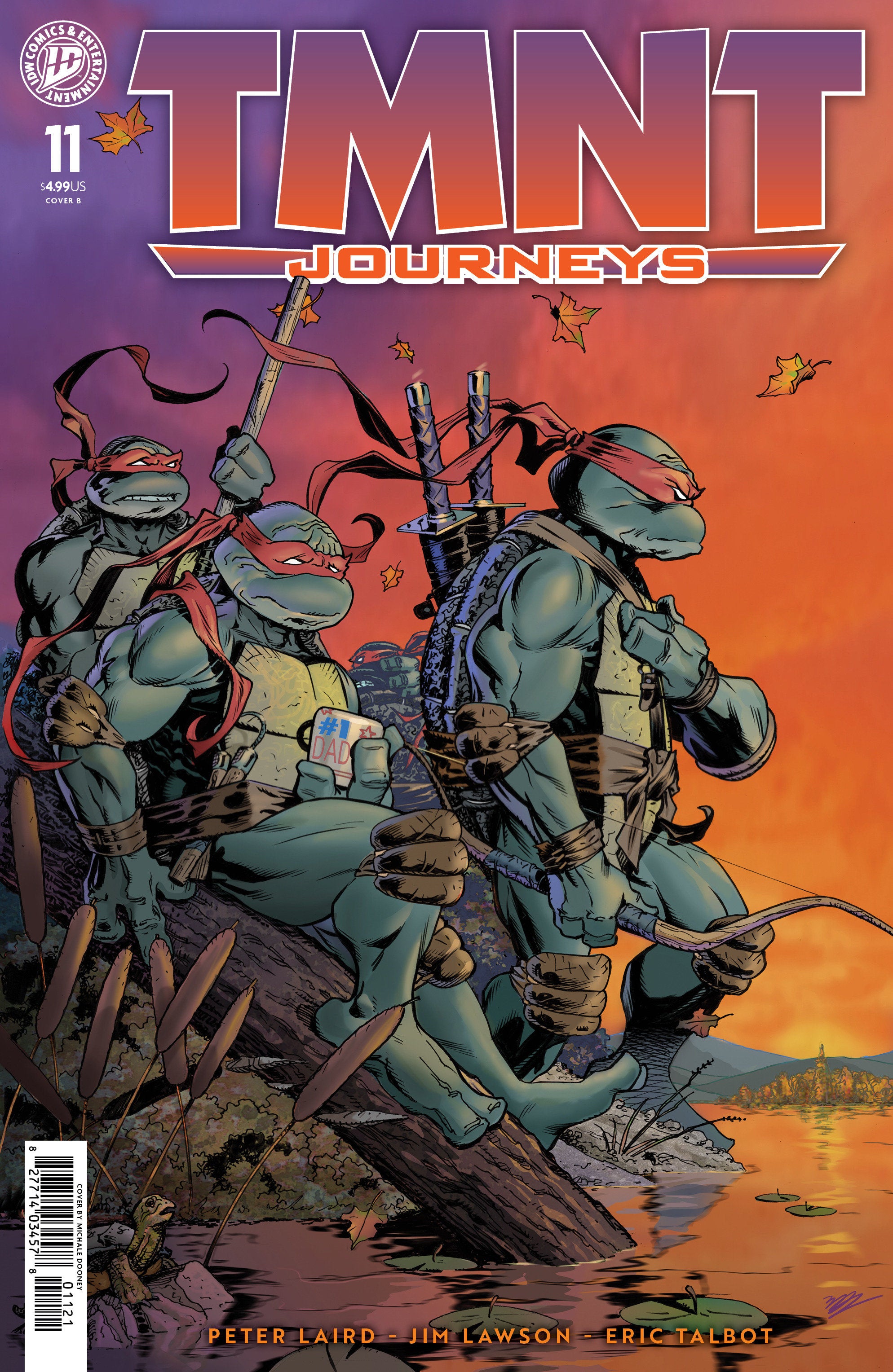 Teenage Mutant Ninja Turtles Journeys #11 IDW B Dooney 07/01/2026 | BD Cosmos
