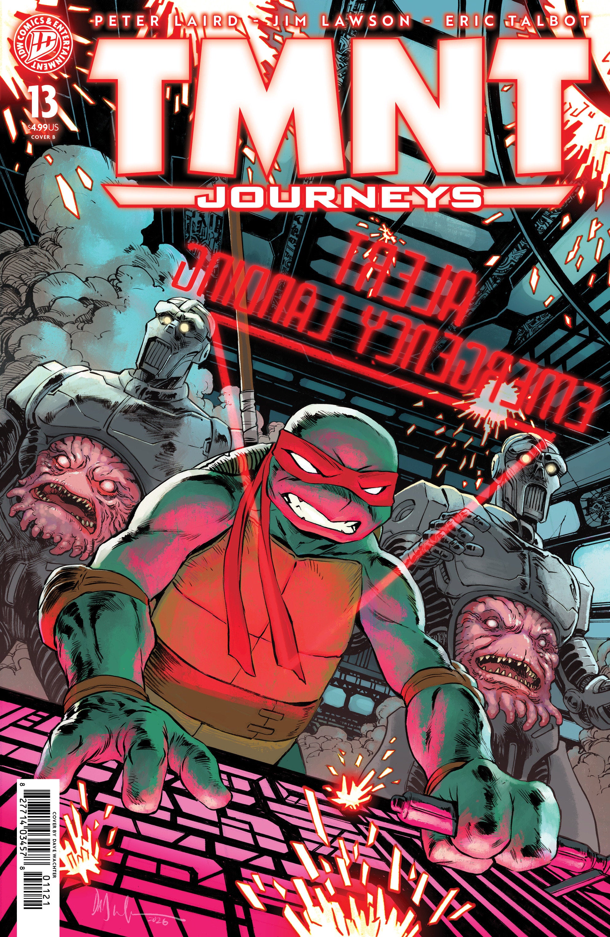 Teenage Mutant Ninja Turtles: Journeys #13 IDW B Wachter 09/02/2026 | BD Cosmos