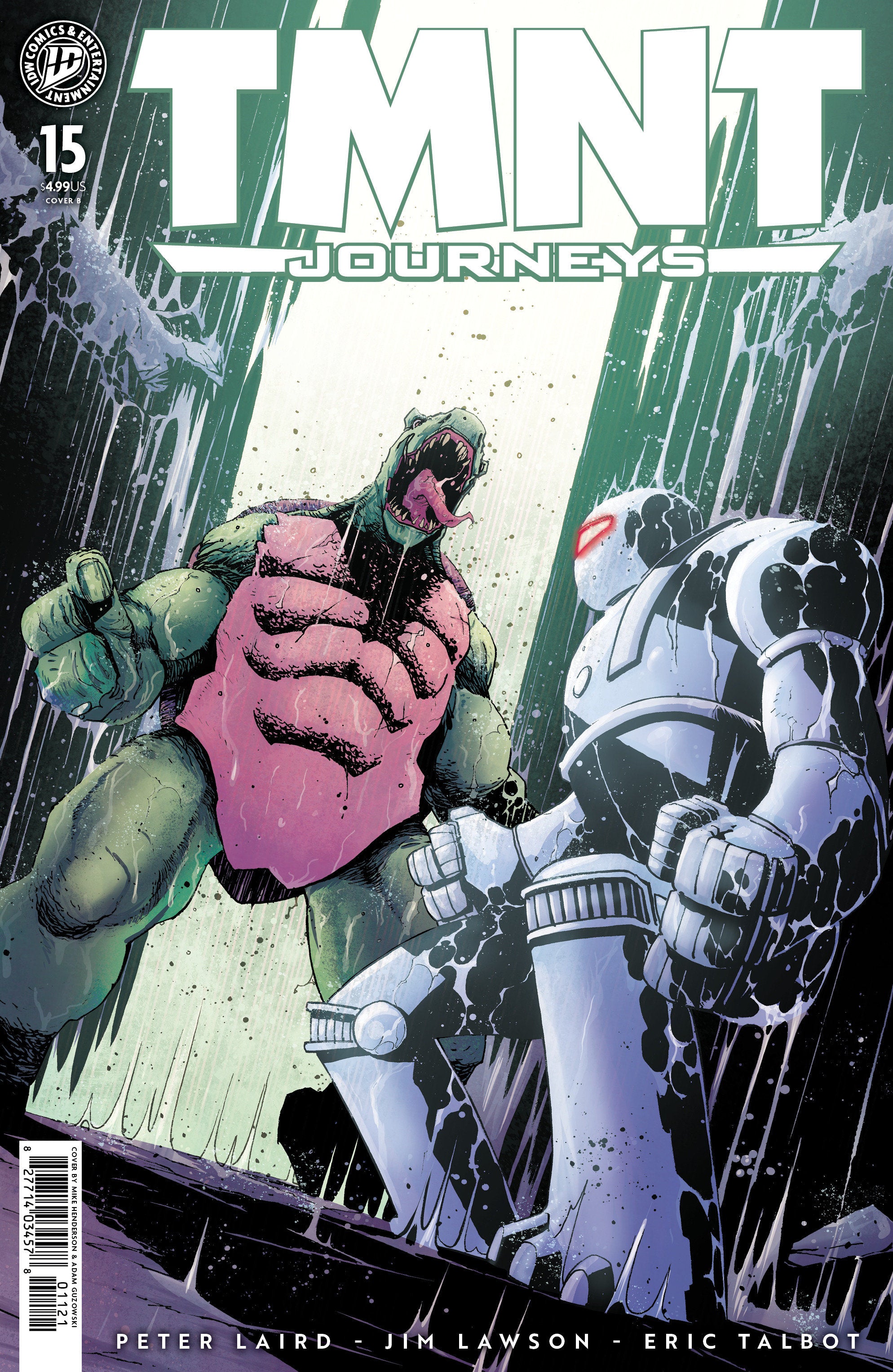 Teenage Mutant Ninja Turtles: Journeys #15 Variant B (Henderson) | BD Cosmos