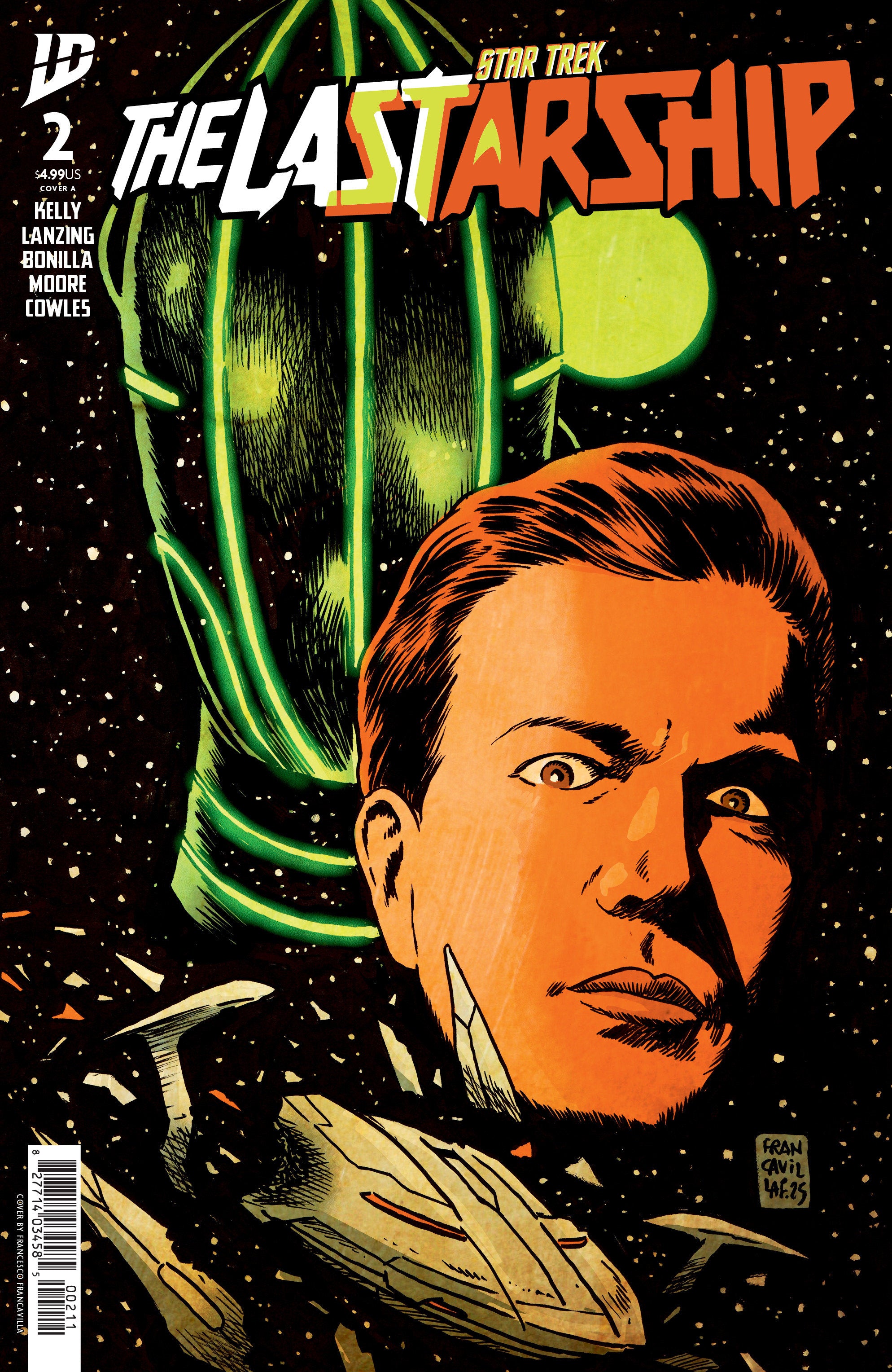 Star Trek: The Last Starship #2 Cover A (Francavilla) | BD Cosmos