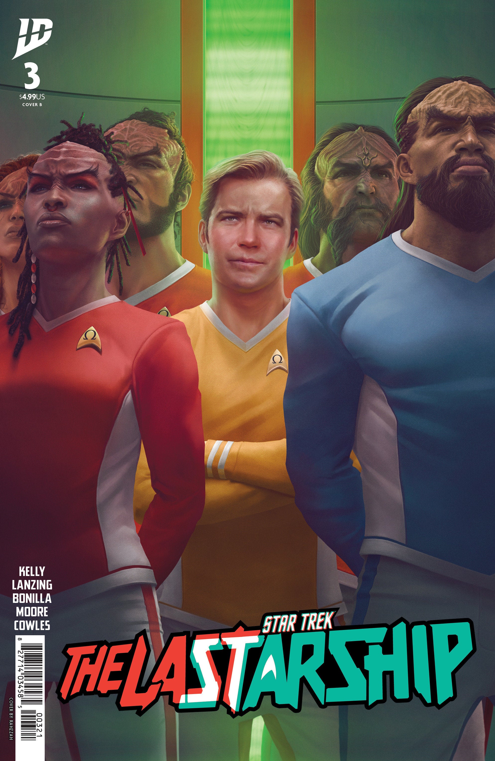 Star Trek Last Starship #3 IDW B Rahzzah 12/17/2025 | BD Cosmos
