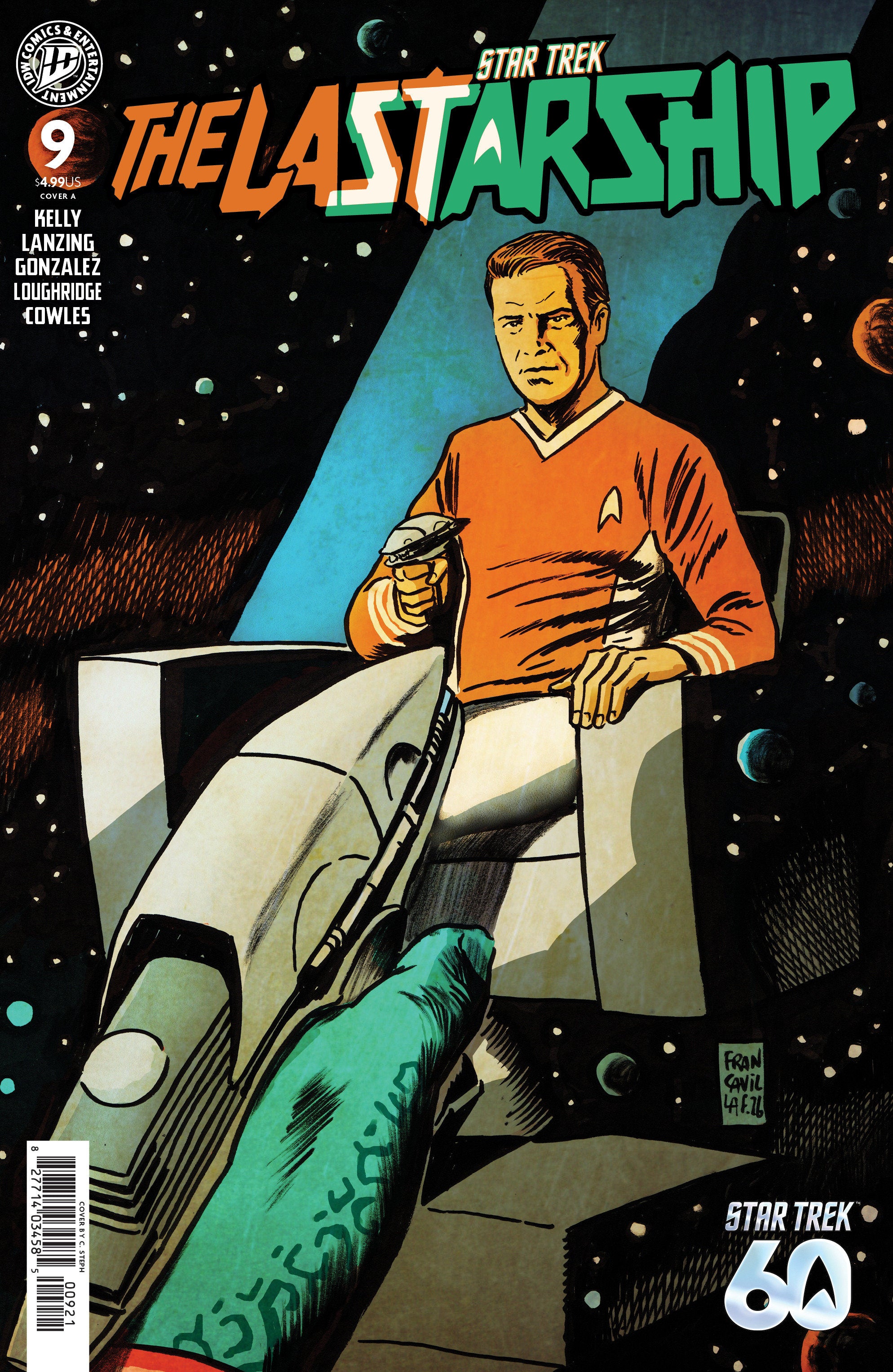 Star Trek The Last Starship #9 IDW A Francavilla 07/15/2026 | BD Cosmos
