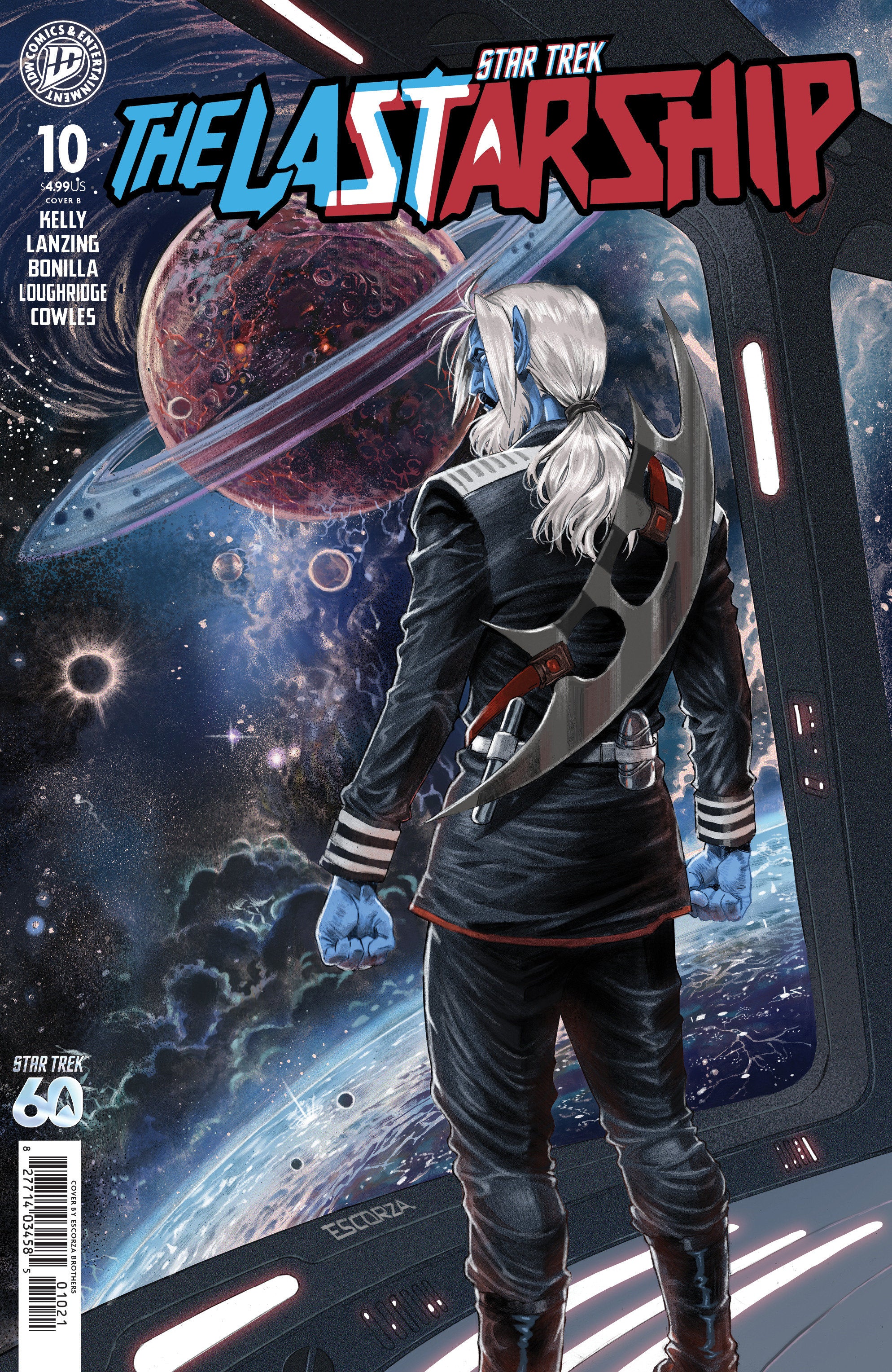 Star Trek: The Last Starship #10 IDW B Escorza Brothers 08/19/2026 | BD Cosmos