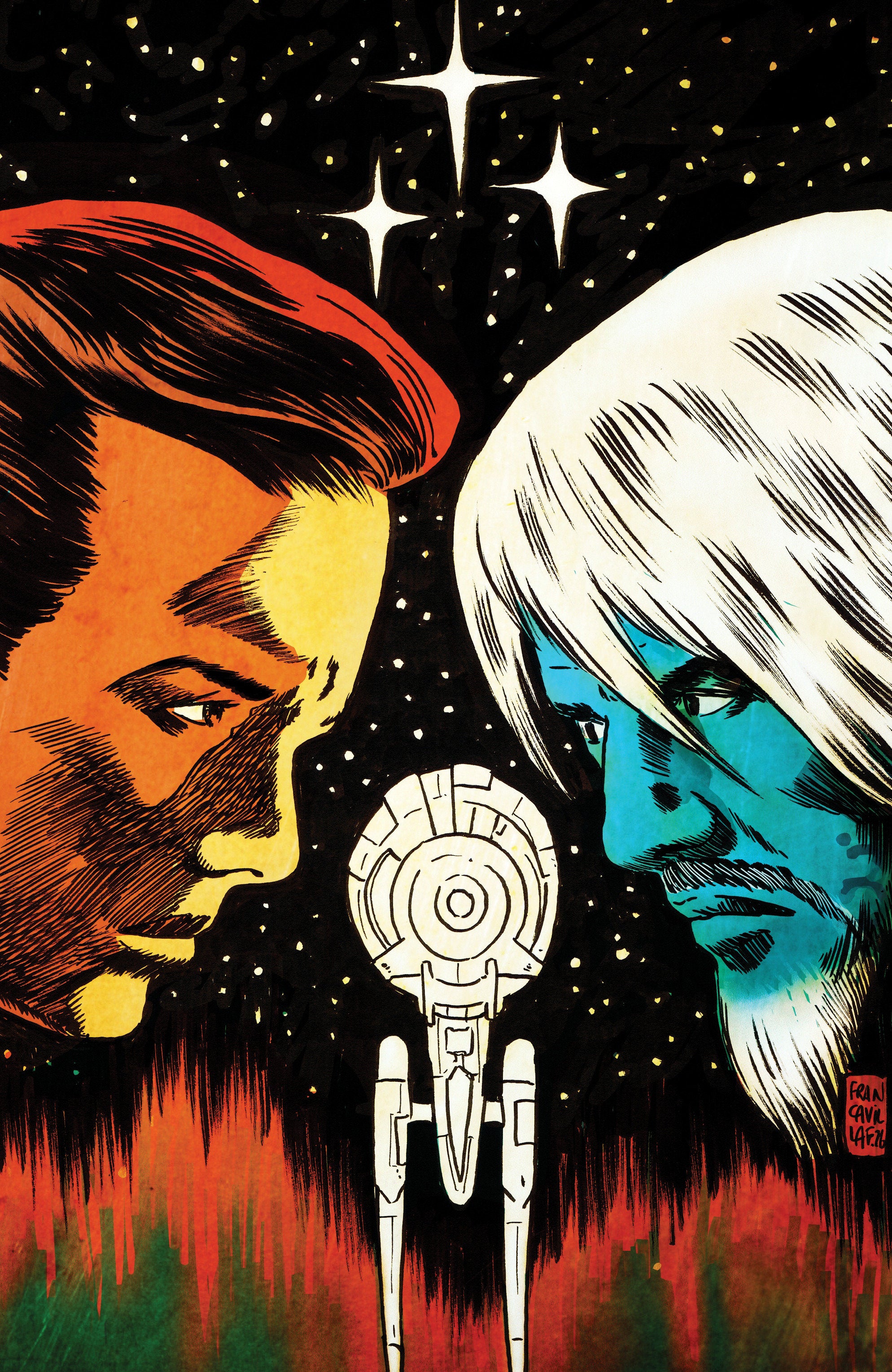 Star Trek: The Last Starship #10 IDW 1:10 Francavilla Virgin 08/19/2026 | BD Cosmos
