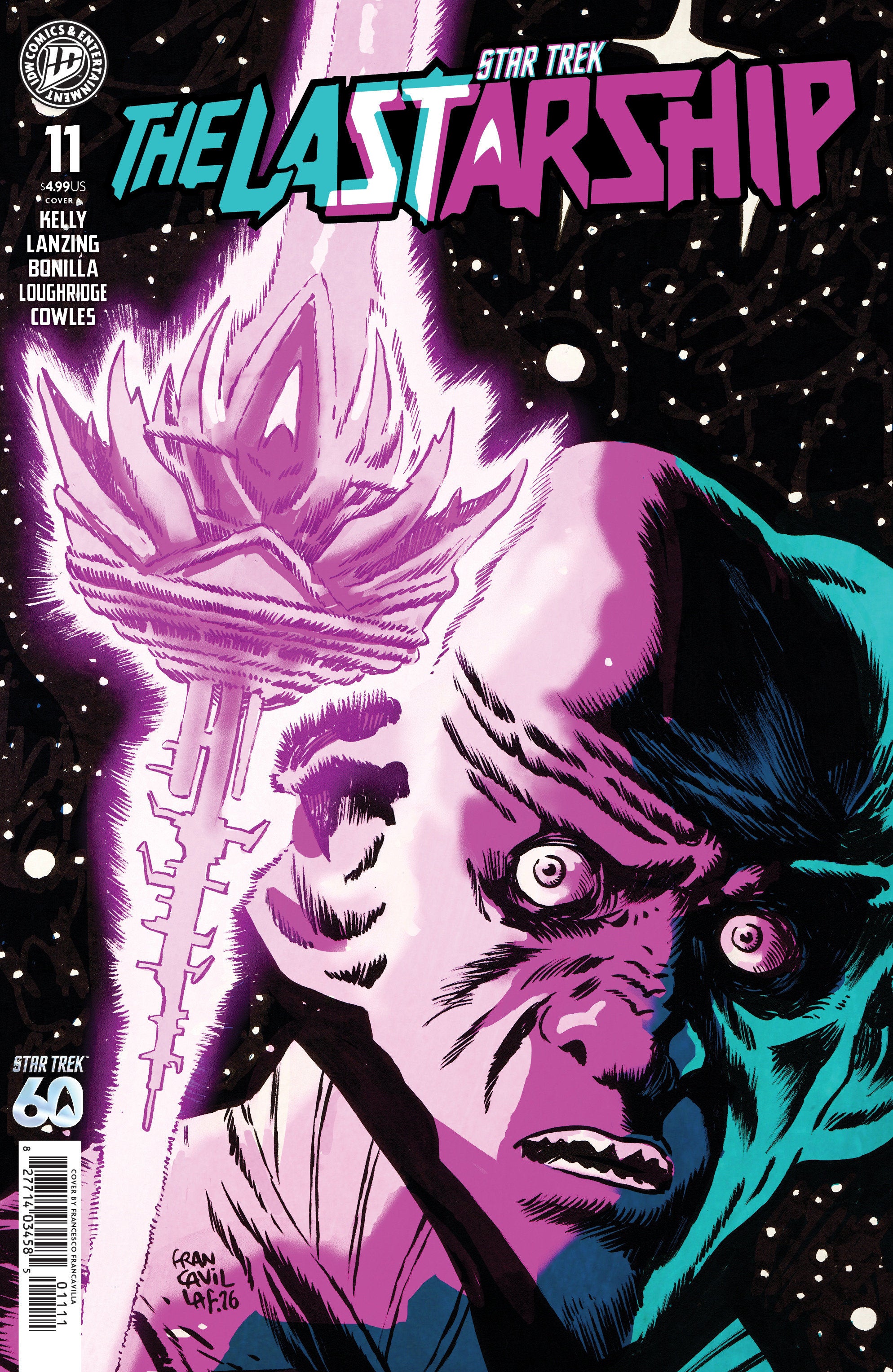 Star Trek: The Last Starship #11 IDW A Francavilla 09/16/2026 | BD Cosmos