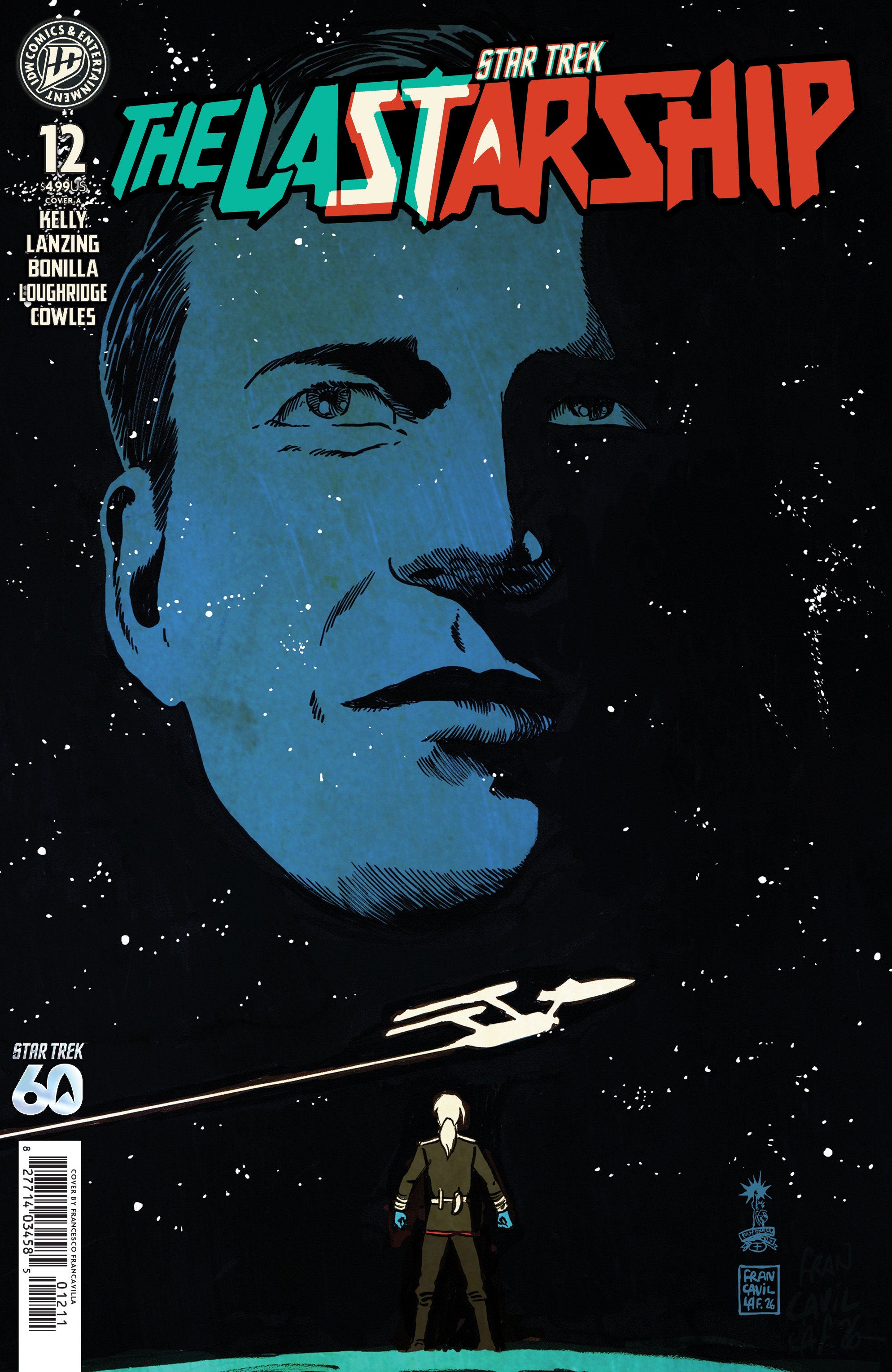 Star Trek: The Last Starship #12 Cover A (Francavilla) | BD Cosmos