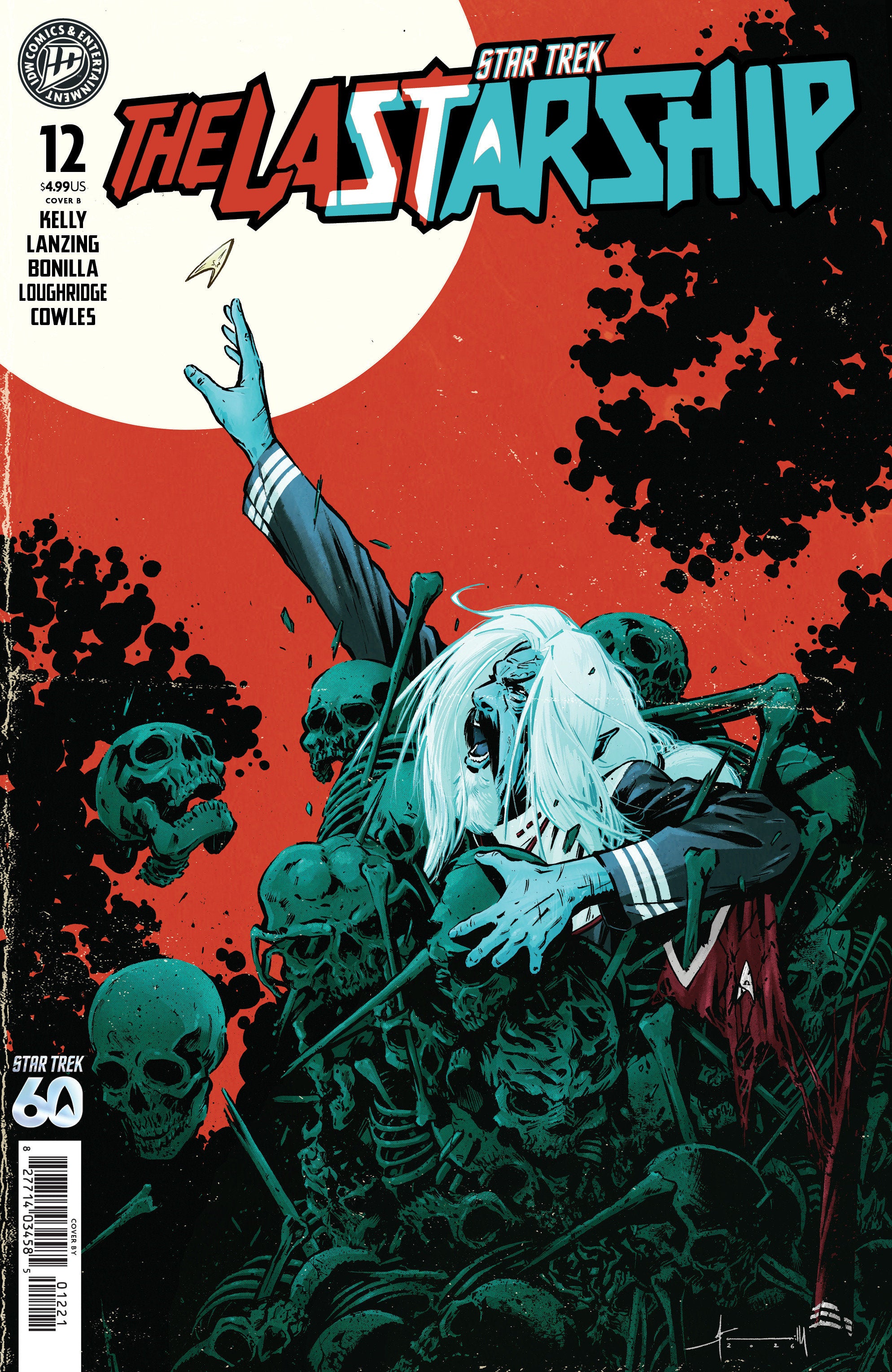 Star Trek: The Last Starship #12 Variant B (Bonilla) | BD Cosmos