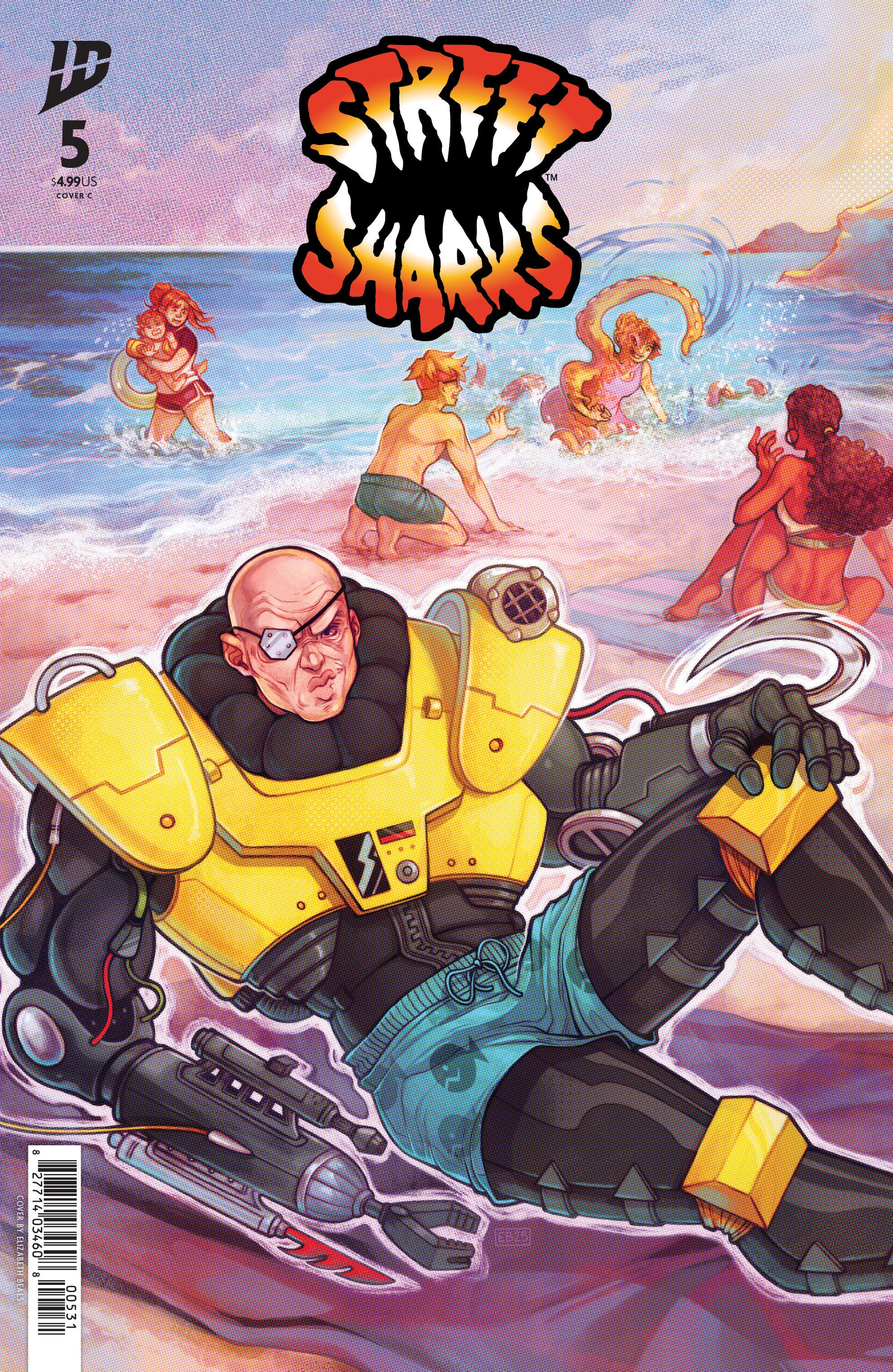 Street Sharks #5 IDW C Beals 02/18/2026 | BD Cosmos