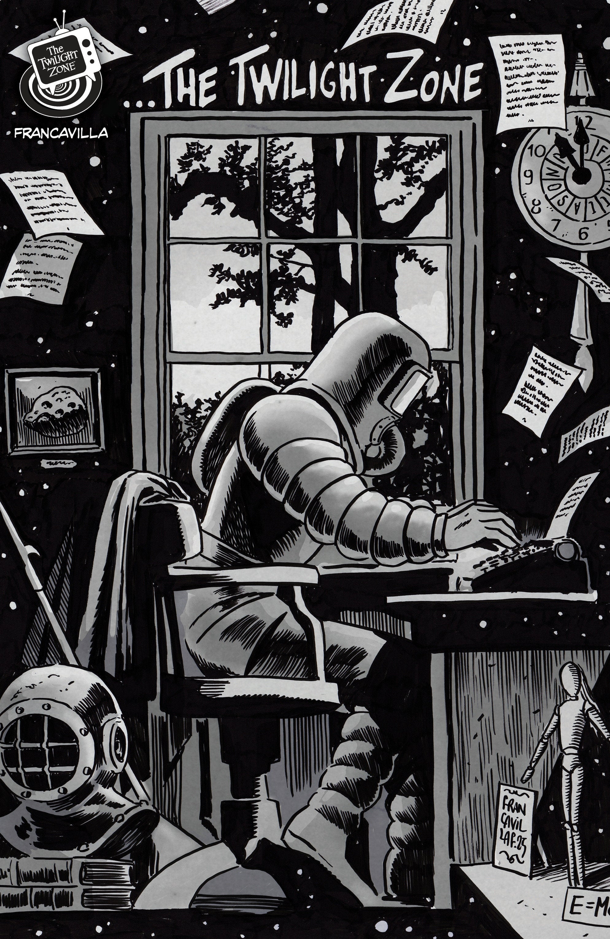 The Twilight Zone #5 IDW B Francavilla Connecting IDW 03/04/2026 | BD Cosmos