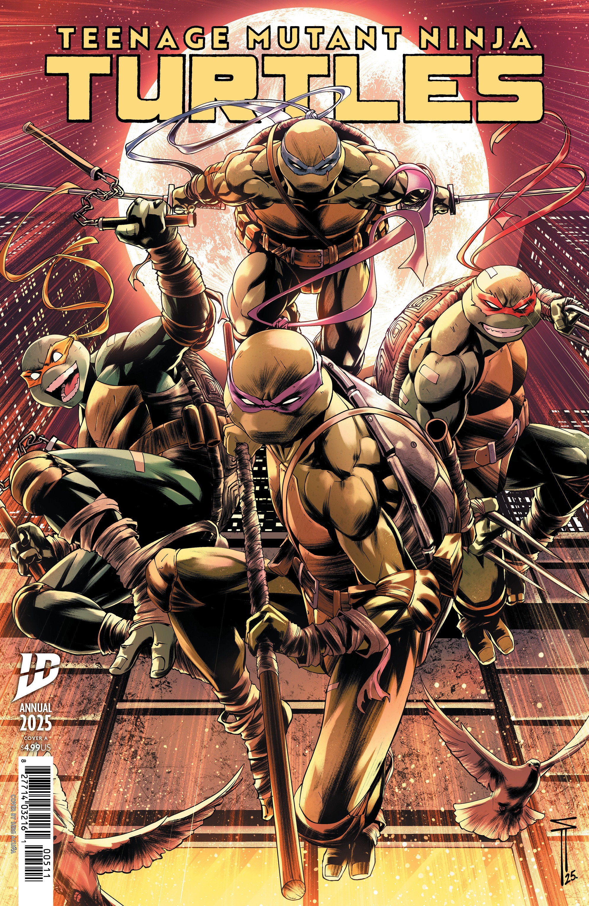TMNT: Annual 2025 IDW B Acuña 10/29/2025 | BD Cosmos