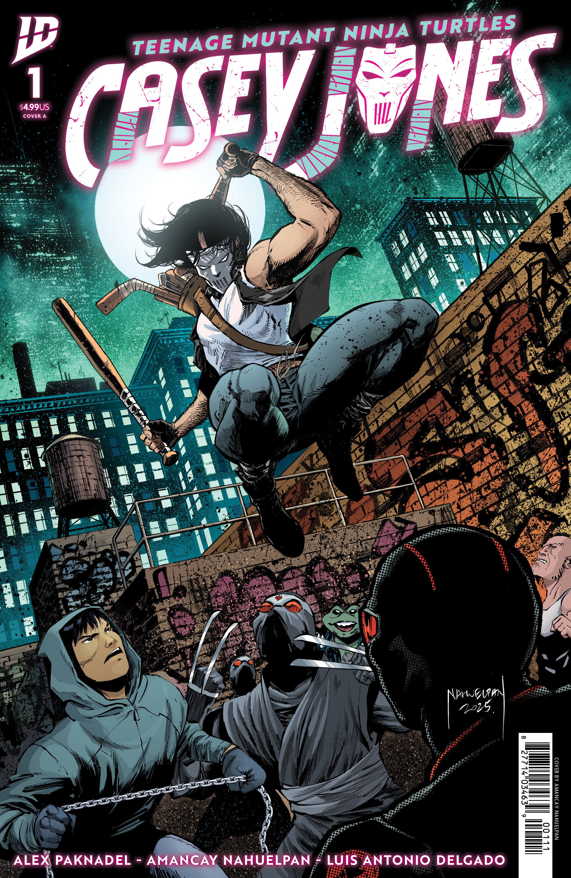 Teenage Mutant Ninja Turtles: Casey Jones #1 Cover A (Nahuelpan) | BD Cosmos