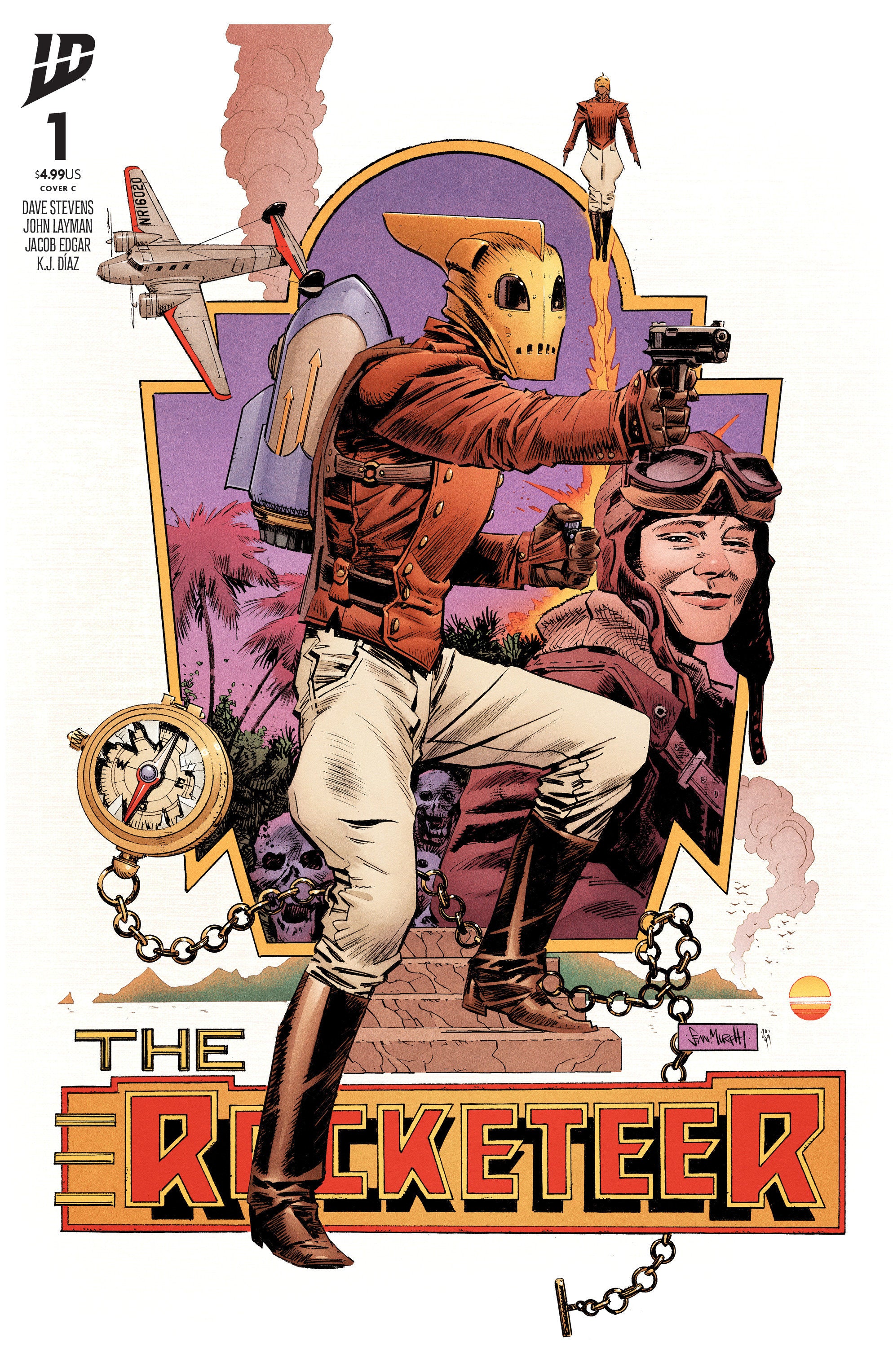 The Rocketeer The Island #1 IDW C Murphy 02/25/2026 | BD Cosmos