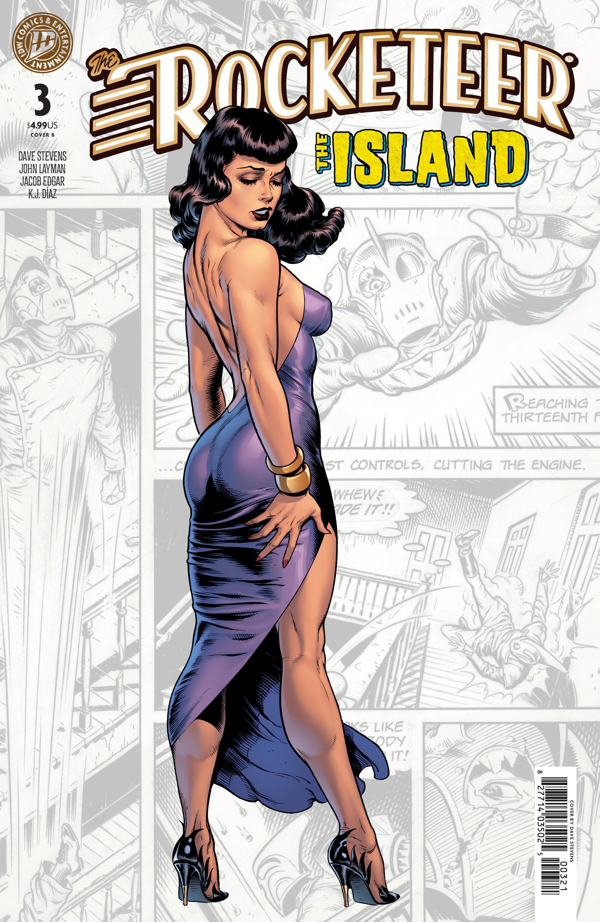 The Rocketeer: The Island #3 IDW B Stevens 05/27/2026 | BD Cosmos