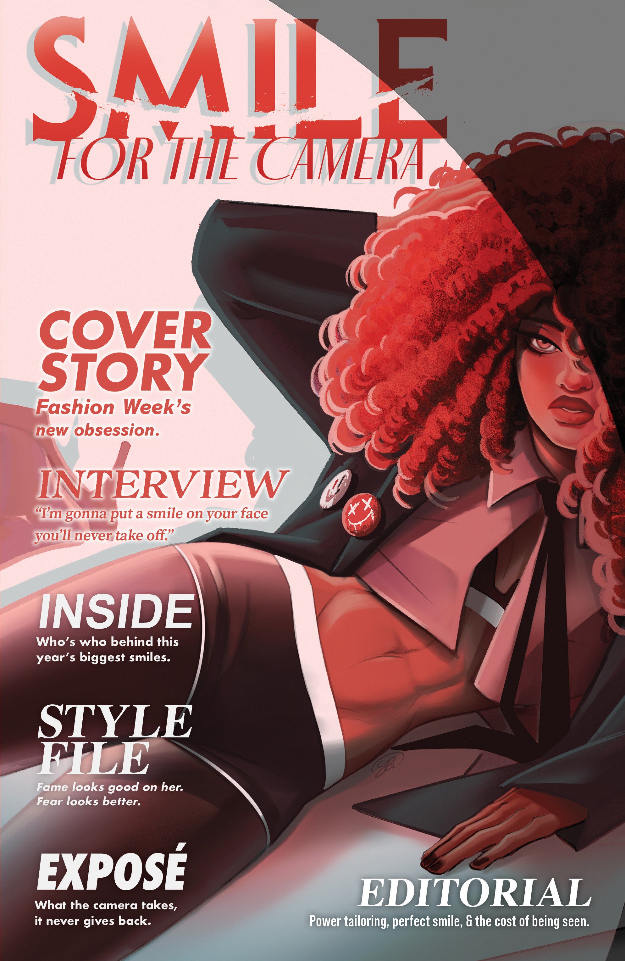 Smile For The Camera #4 IDW C Boo Fashion Magazine 06/17/2026 | BD Cosmos