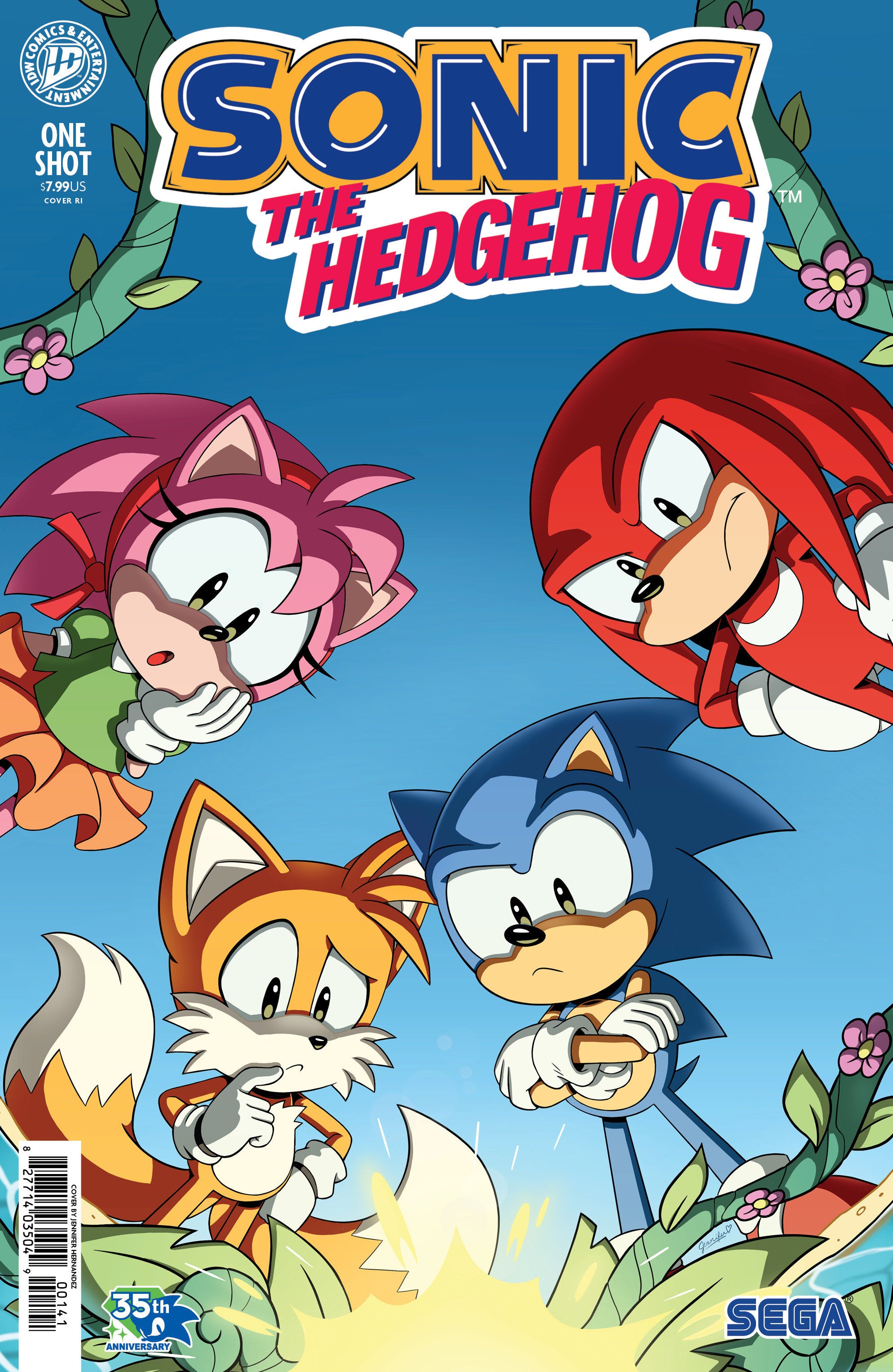 Sonic The Hedgehog: 35th Special IDW 1:15 Hernandez 07/08/2026 | BD Cosmos
