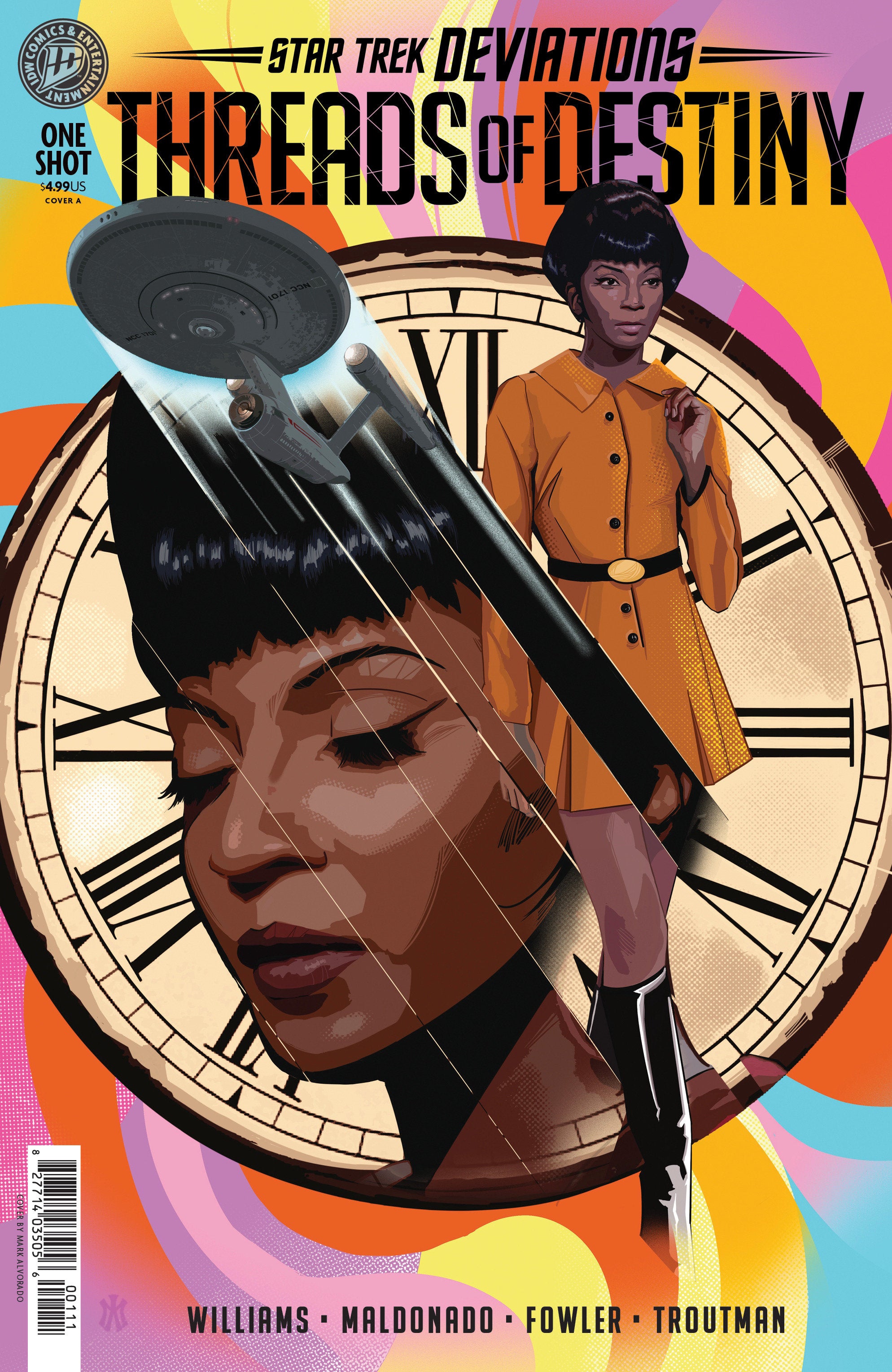 Star Trek Deviations Threads Of Destiny IDW A Alvarado 02/25/2026 | BD Cosmos