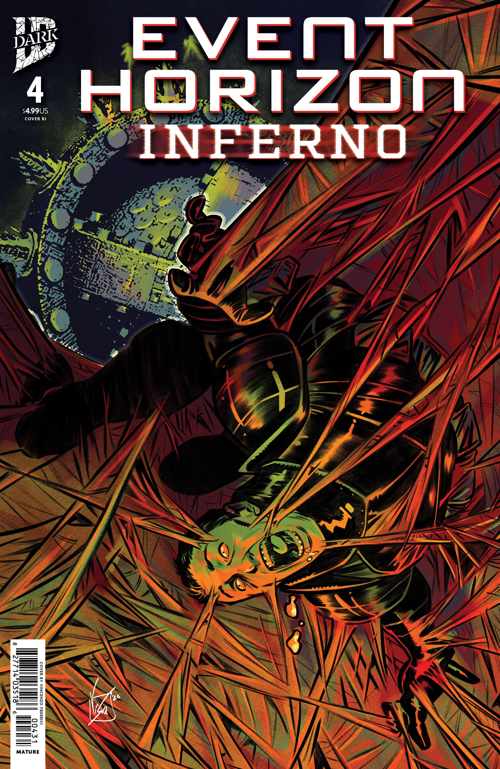 Event Horizon: Inferno #4 IDW 1:10 Federici 08/05/2026 | BD Cosmos