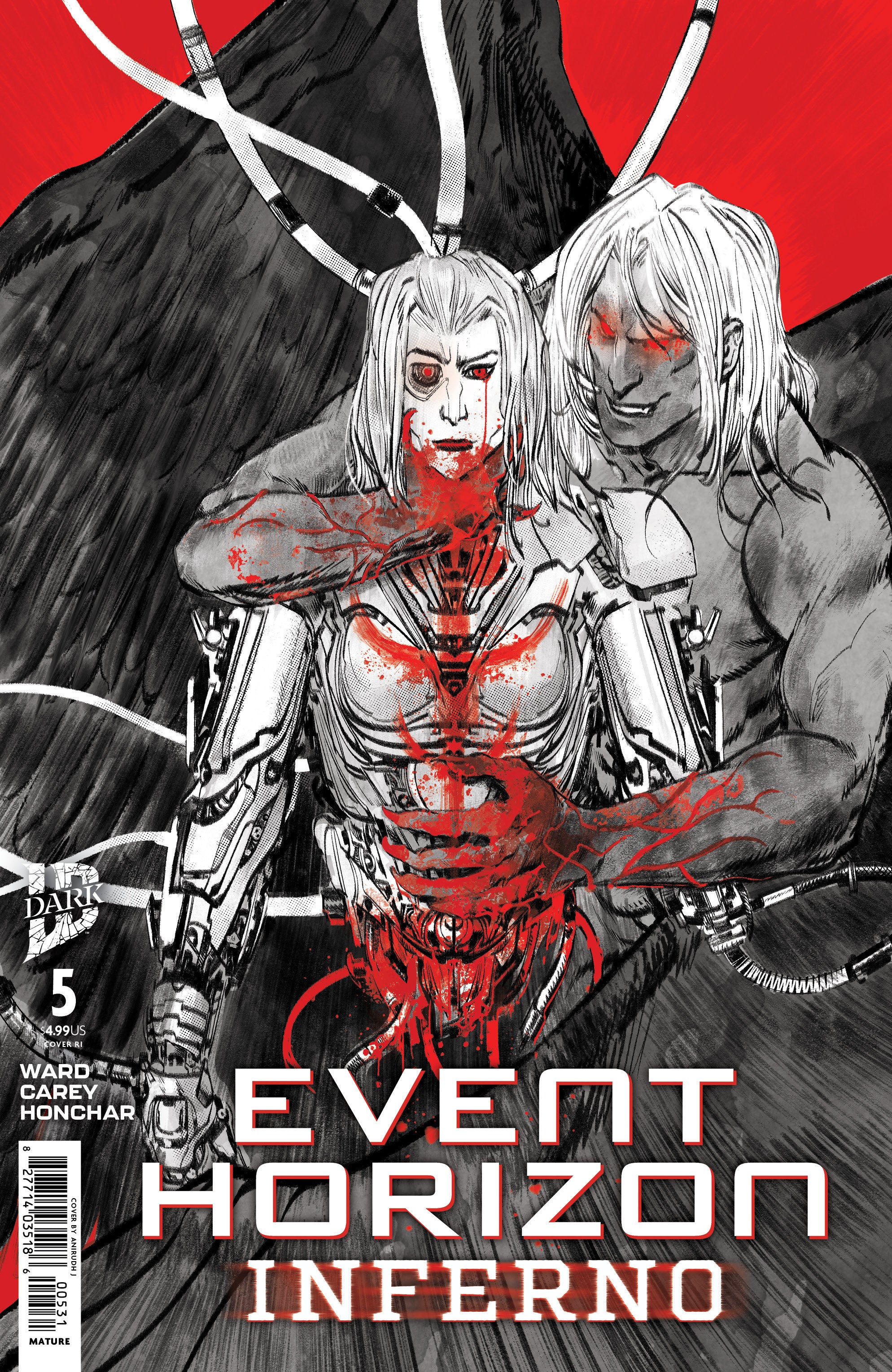 Event Horizon: Inferno #5 IDW 1:10 J Anirudh 09/02/2026 | BD Cosmos