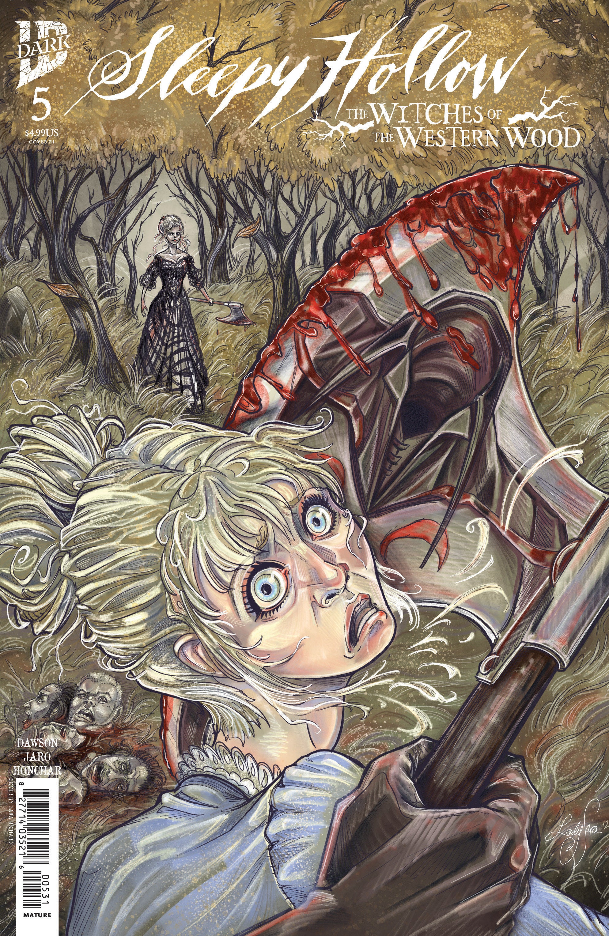 Sleepy Hollow: The Witches Of The Western Wood #5 IDW 1:10 Richard 09/16/2026 | BD Cosmos