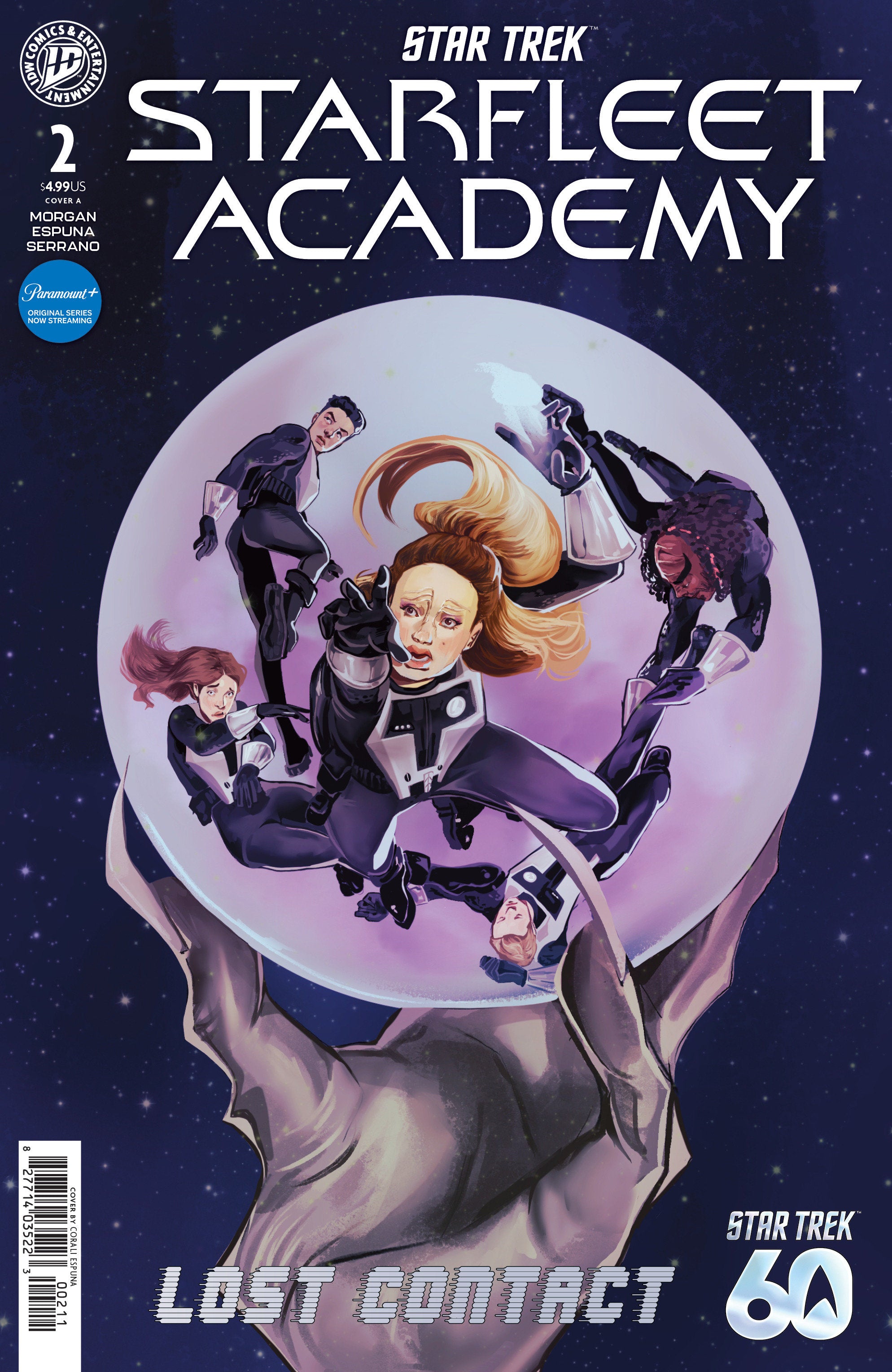 Star Trek: Starfleet Academy Lost Contact #2 IDW A Espuna 05/27/2026 | BD Cosmos