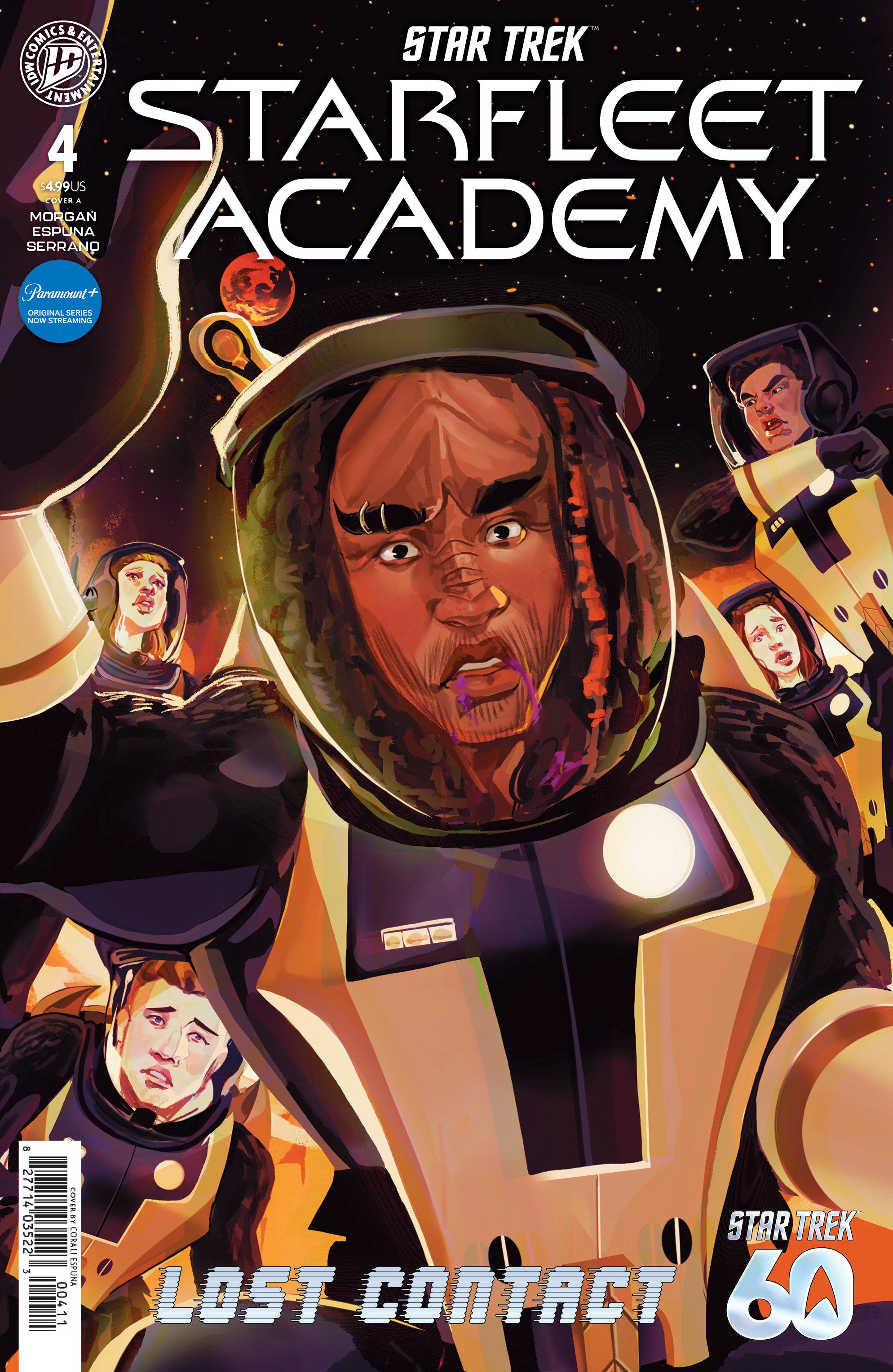Star Trek Starfleet Academy Lost Contact #4 IDW A Espuna 07/22/2026 | BD Cosmos
