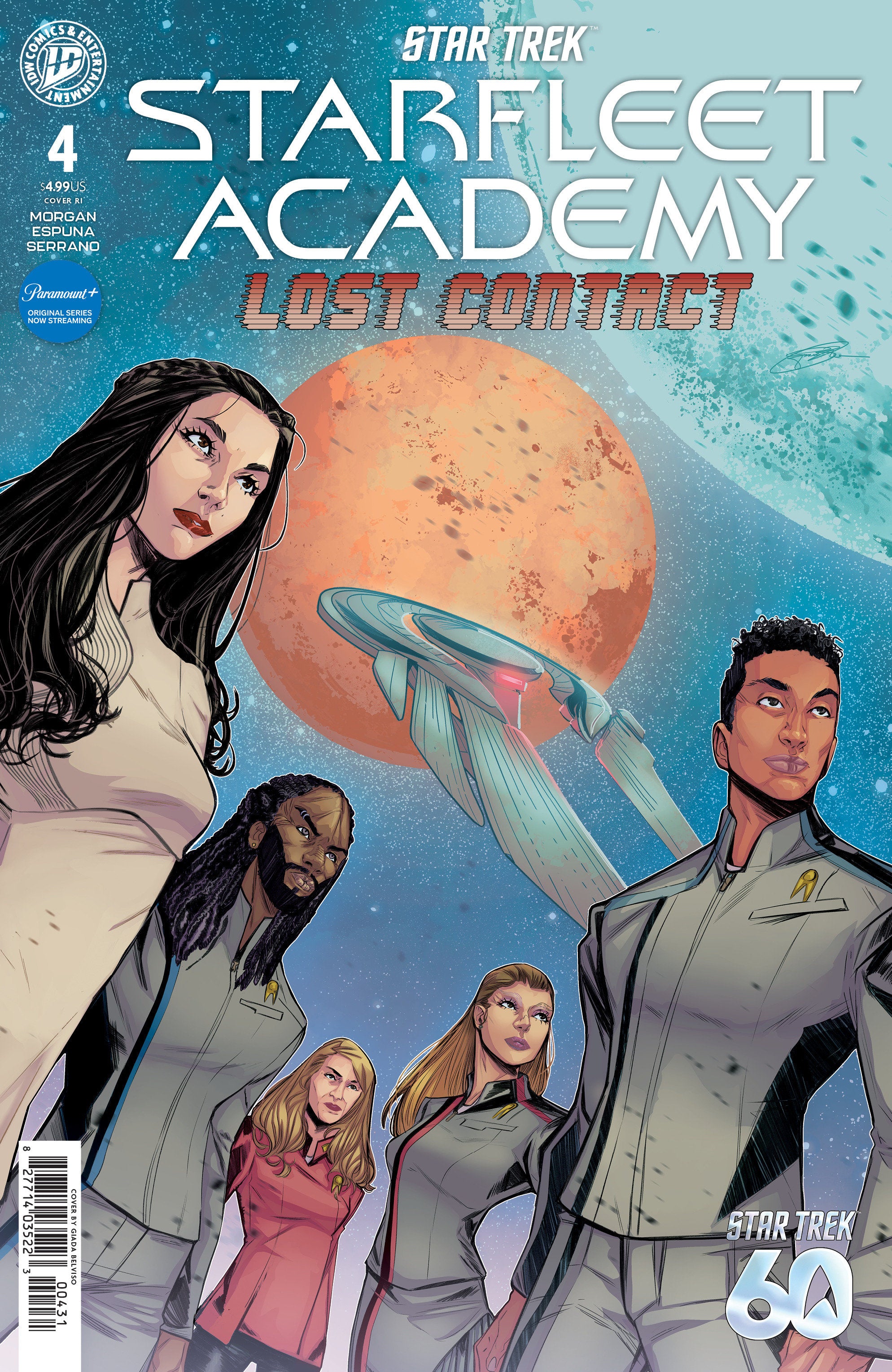 Star Trek: Starfleet Academy Lost Contact #4 IDW 1:10 Belviso 07/22/2026 | BD Cosmos