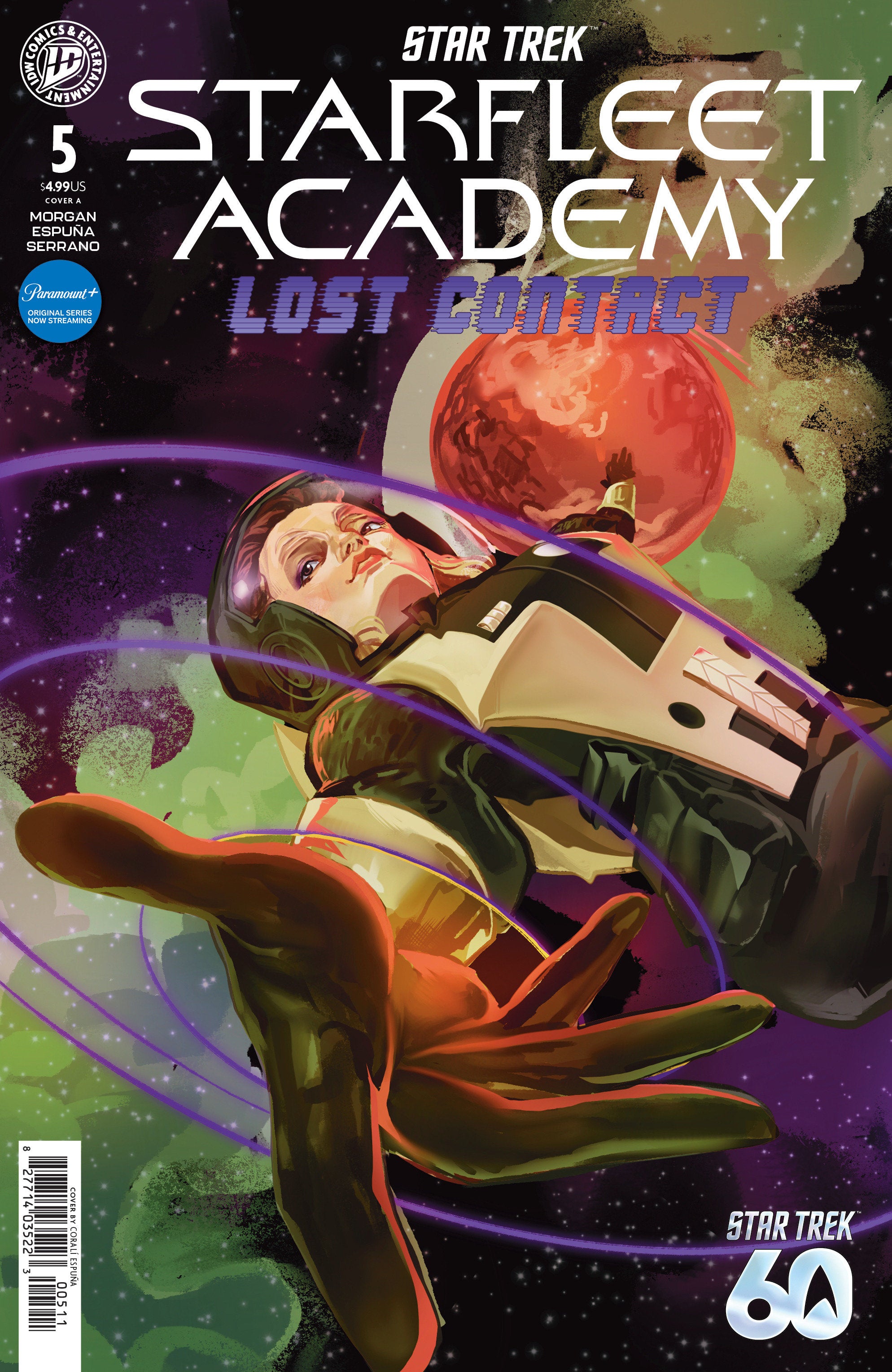 Star Trek: Starfleet Academy Lost Contact #5 IDW A Espuna 08/26/2026 | BD Cosmos
