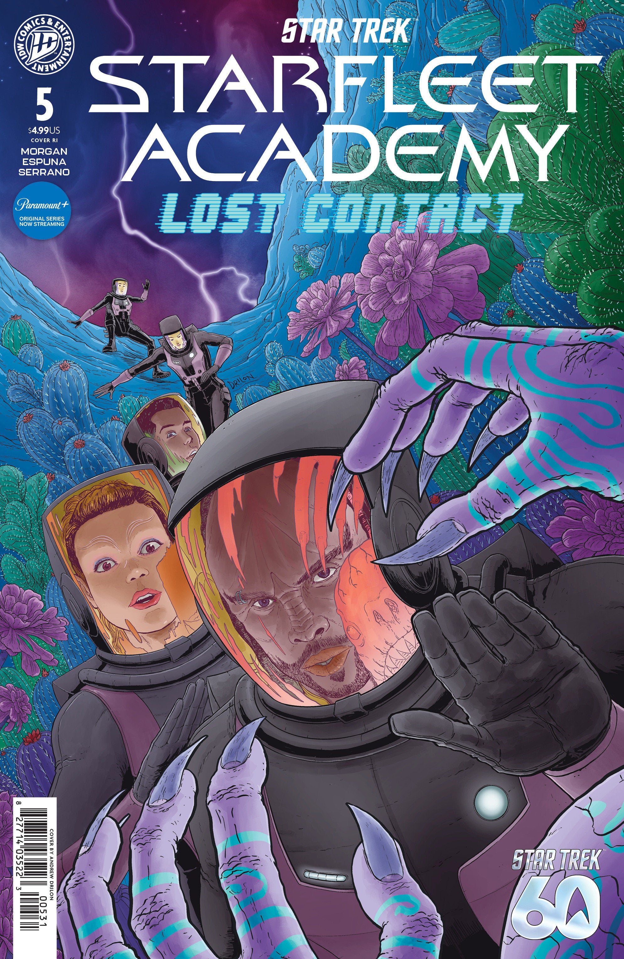 Star Trek: Starfleet Academy Lost Contact #5 IDW 1:10 Drilon 08/26/2026 | BD Cosmos