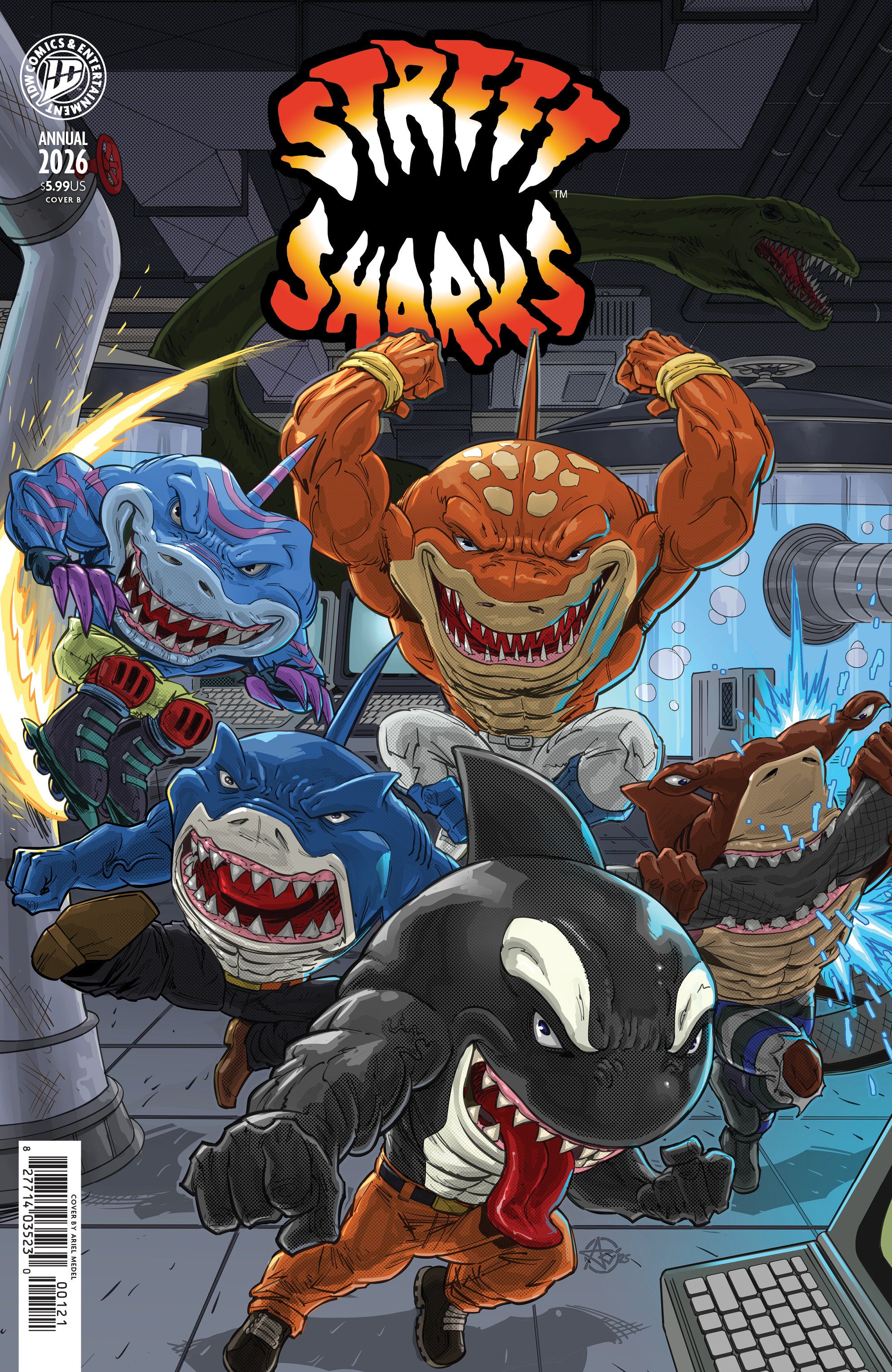 Street Sharks: Annual 2026 IDW B Medel 04/29/2026 | BD Cosmos