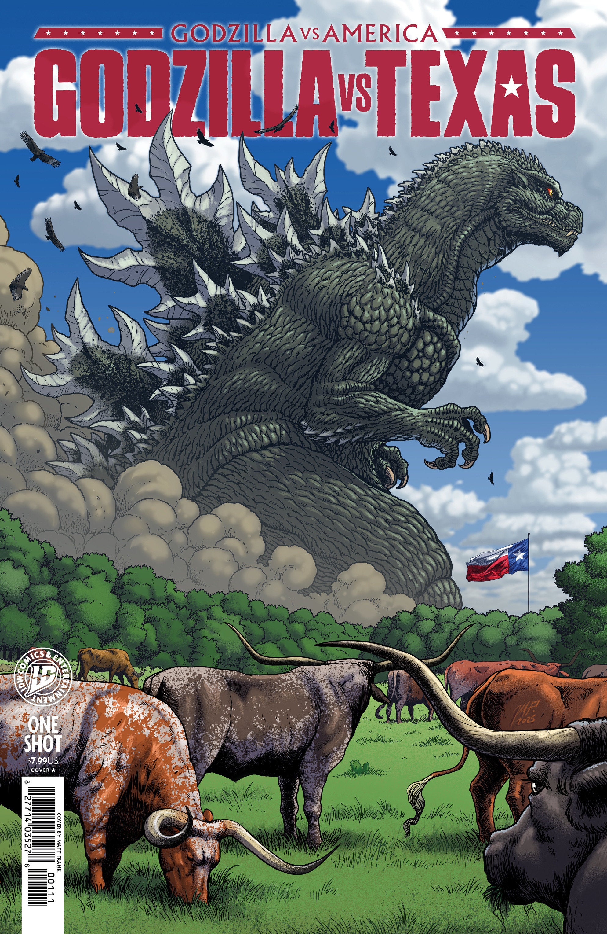 Godzilla vs. America: Texas IDW A Frank 05/13/2026 | BD Cosmos