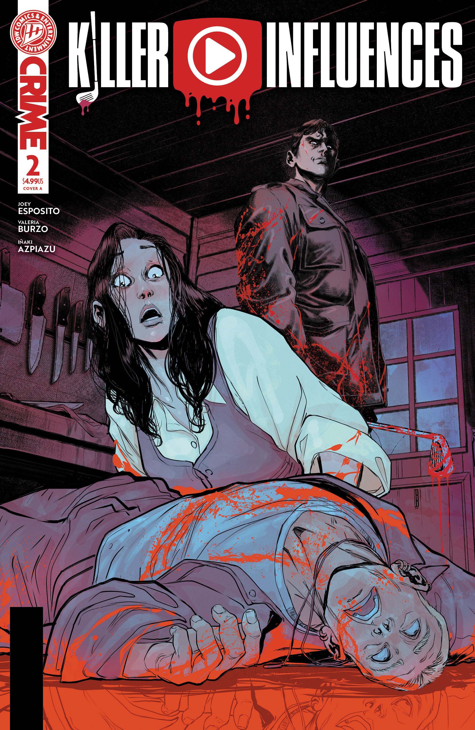 Killer Influences #2 IDW A Baldeon 08/19/2026 | BD Cosmos