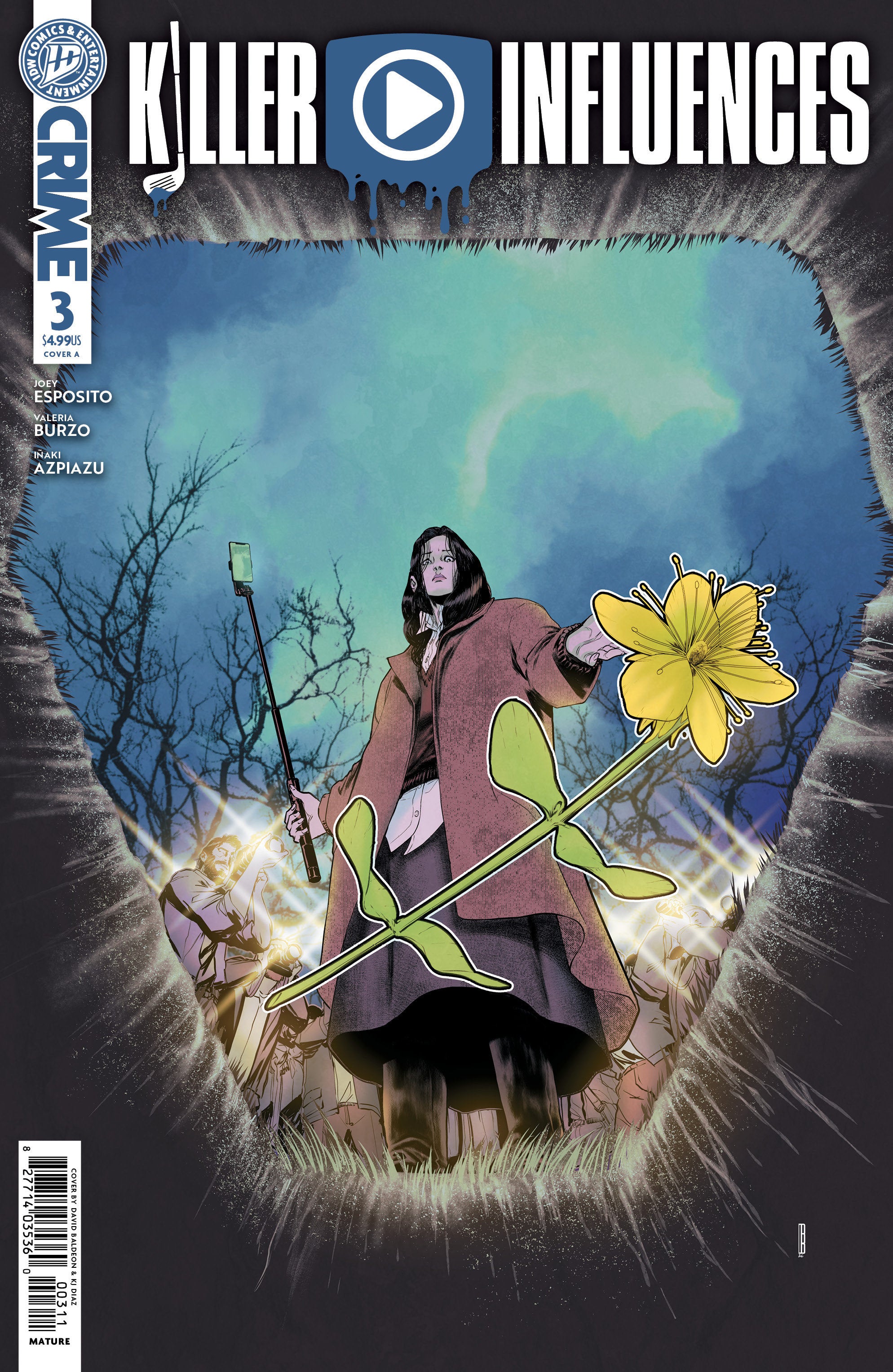 Killer Influences #3 IDW A Baldeon 09/16/2026 | BD Cosmos