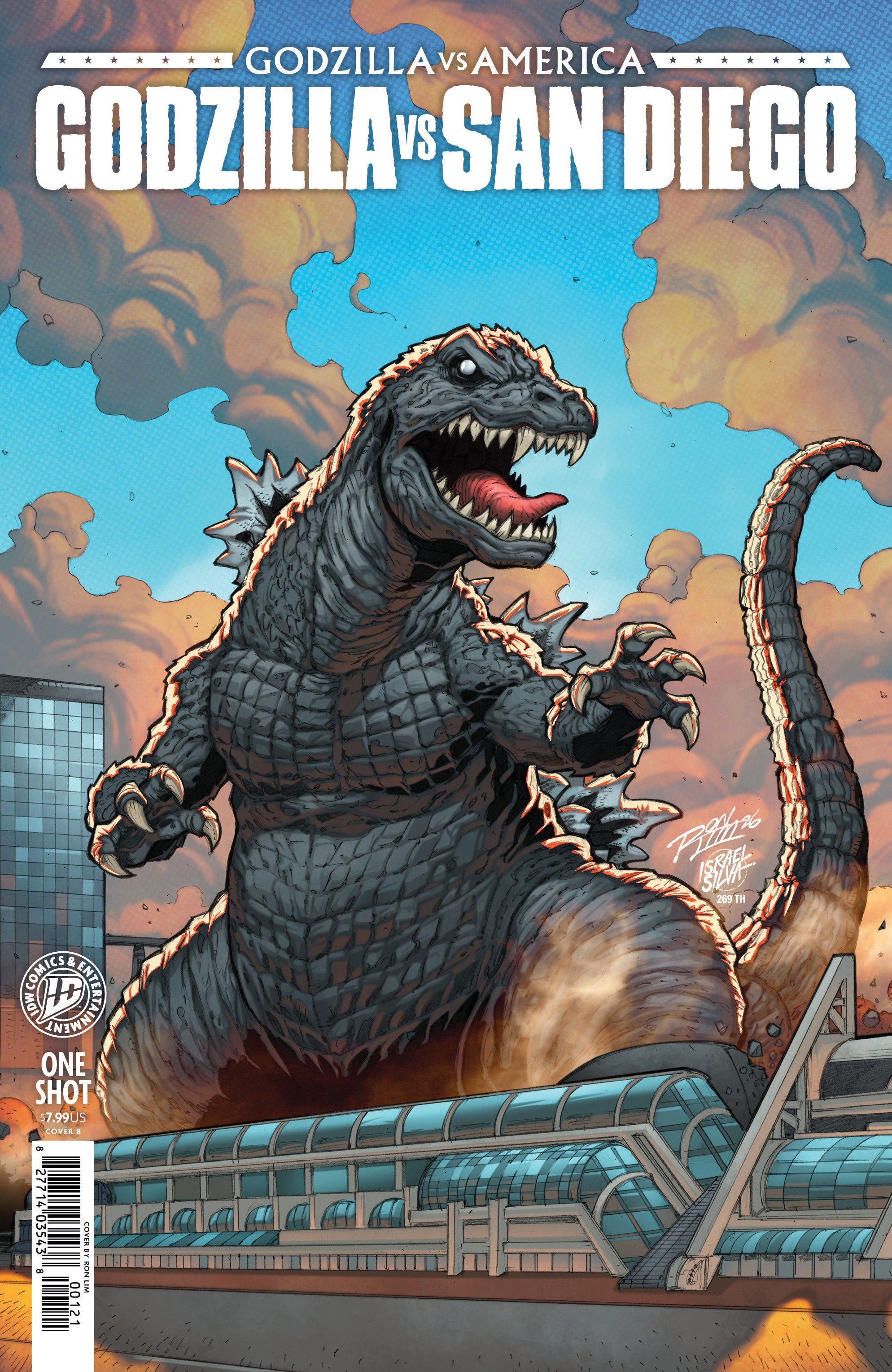 Godzilla vs. America San Diego IDW B Lim 07/22/2026 | BD Cosmos
