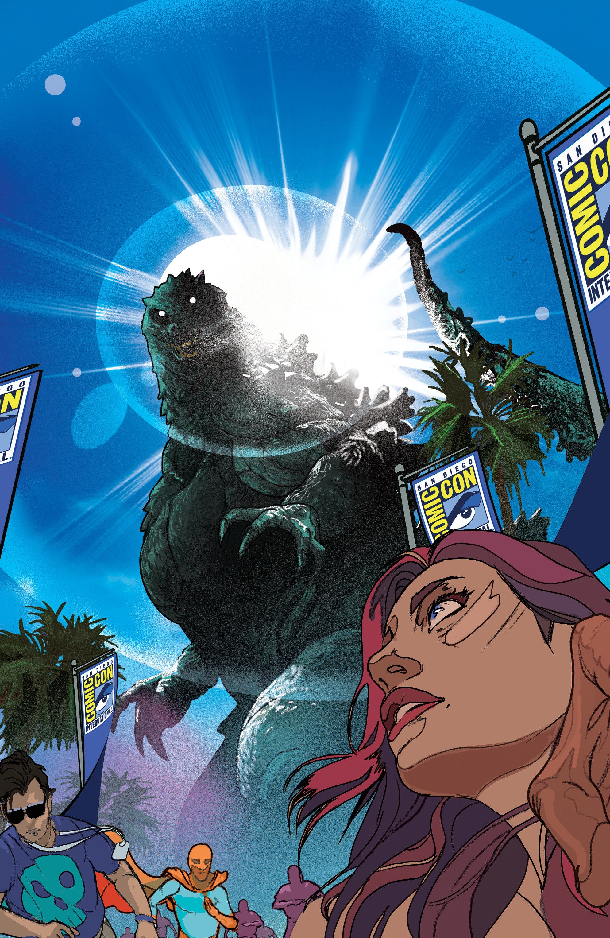 Godzilla vs. America: San Diego IDW 1:25 Ward Virgin 07/22/2026 | BD Cosmos