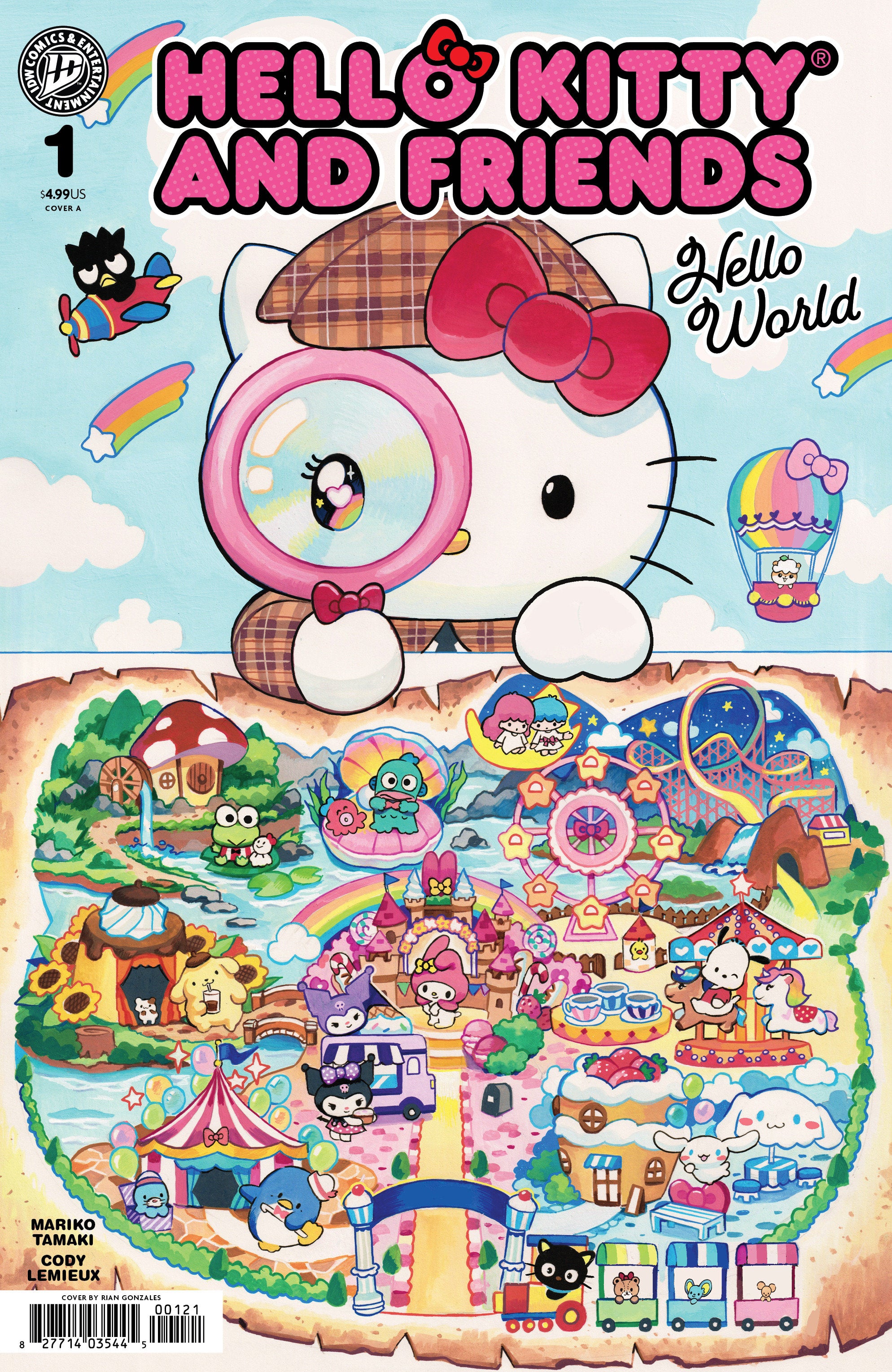 Hello Kitty And Friends Hello World! #1 IDW B Gonzales 08/12/2026 | BD Cosmos