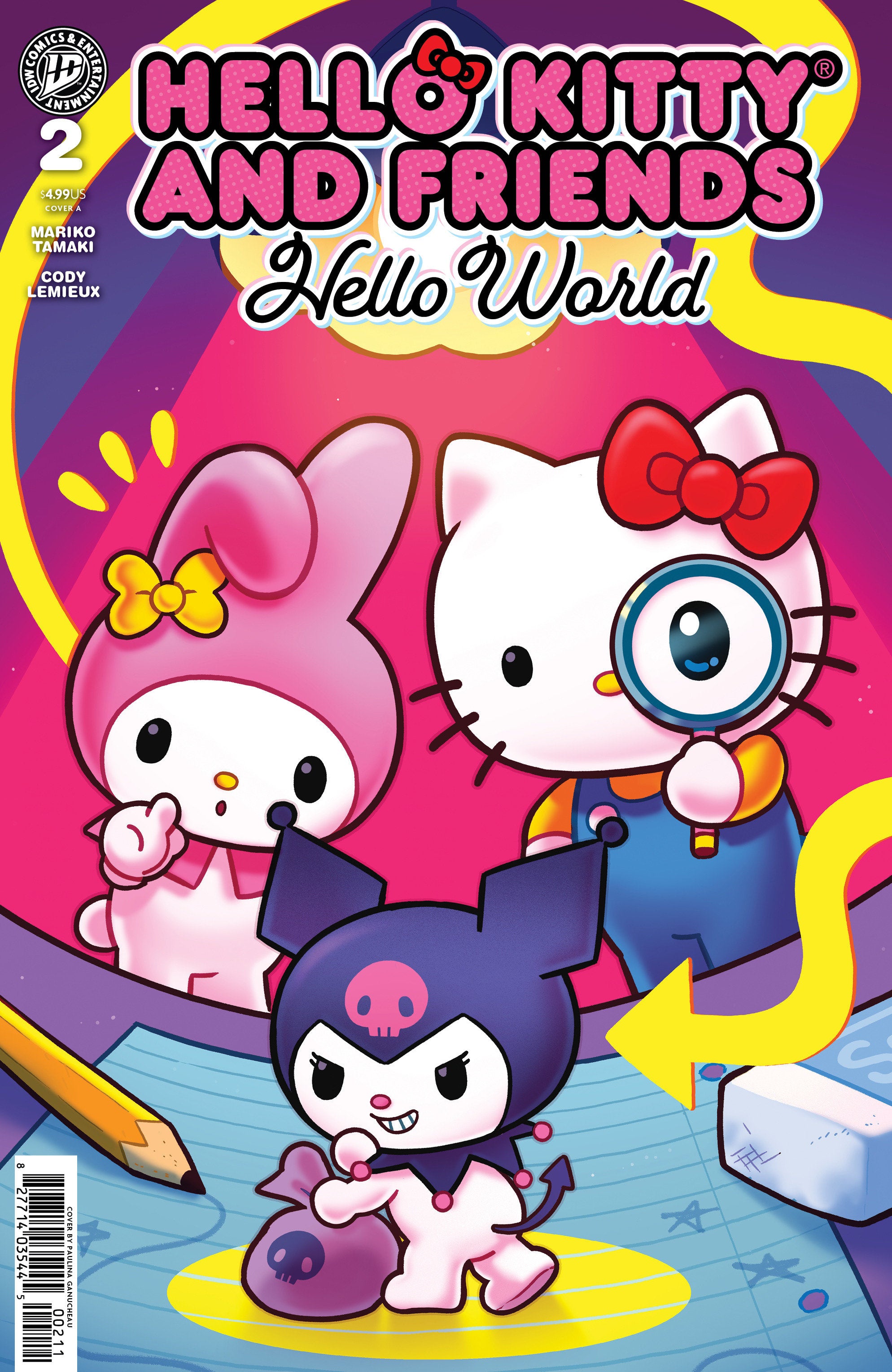 Hello Kitty And Friends: Hello World! #2 IDW A Ganucheau 09/30/2026 | BD Cosmos