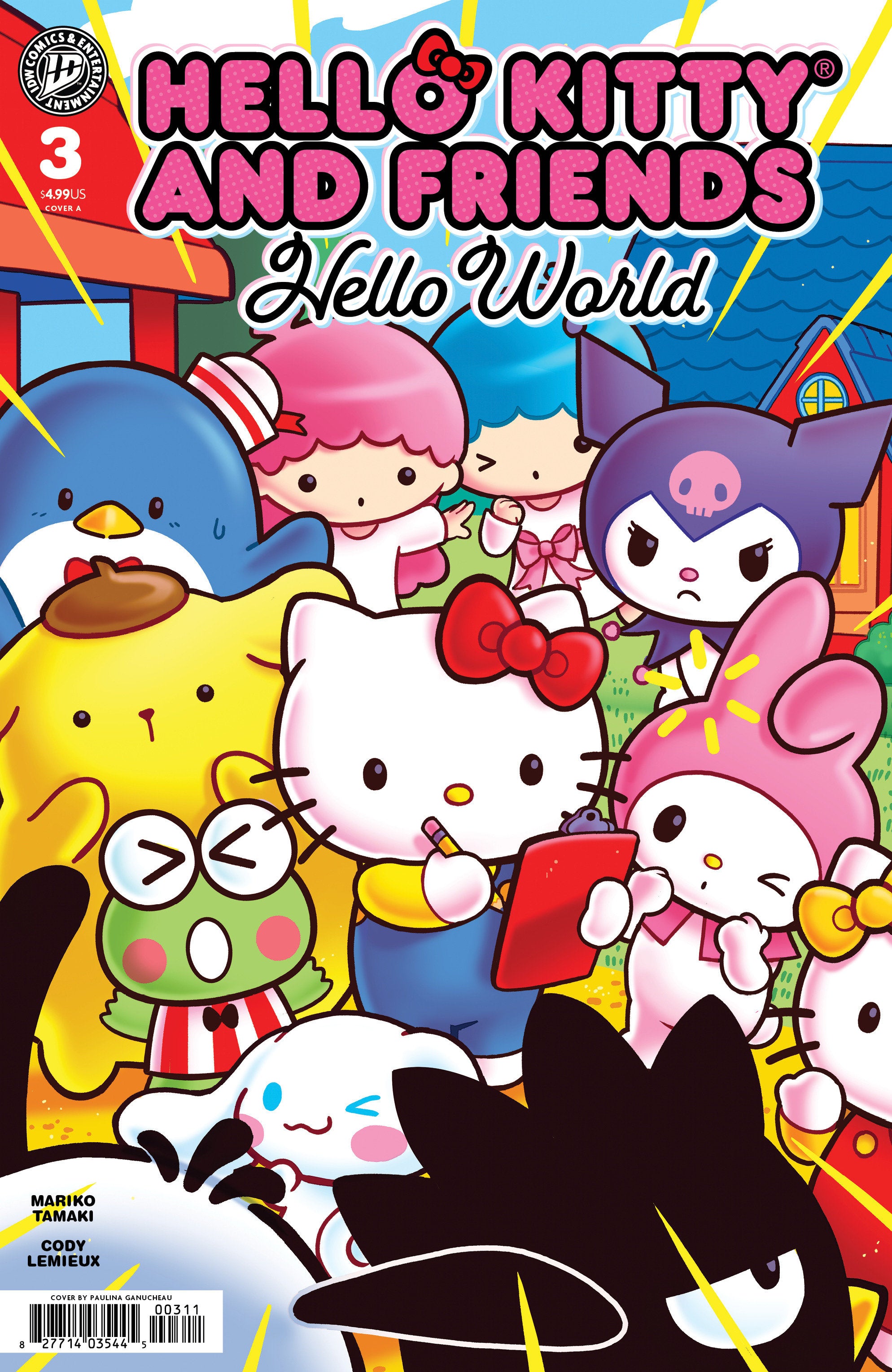 Hello Kitty And Friends: Hello World! #3 IDW A Ganucheau 10/28/2026 | BD Cosmos