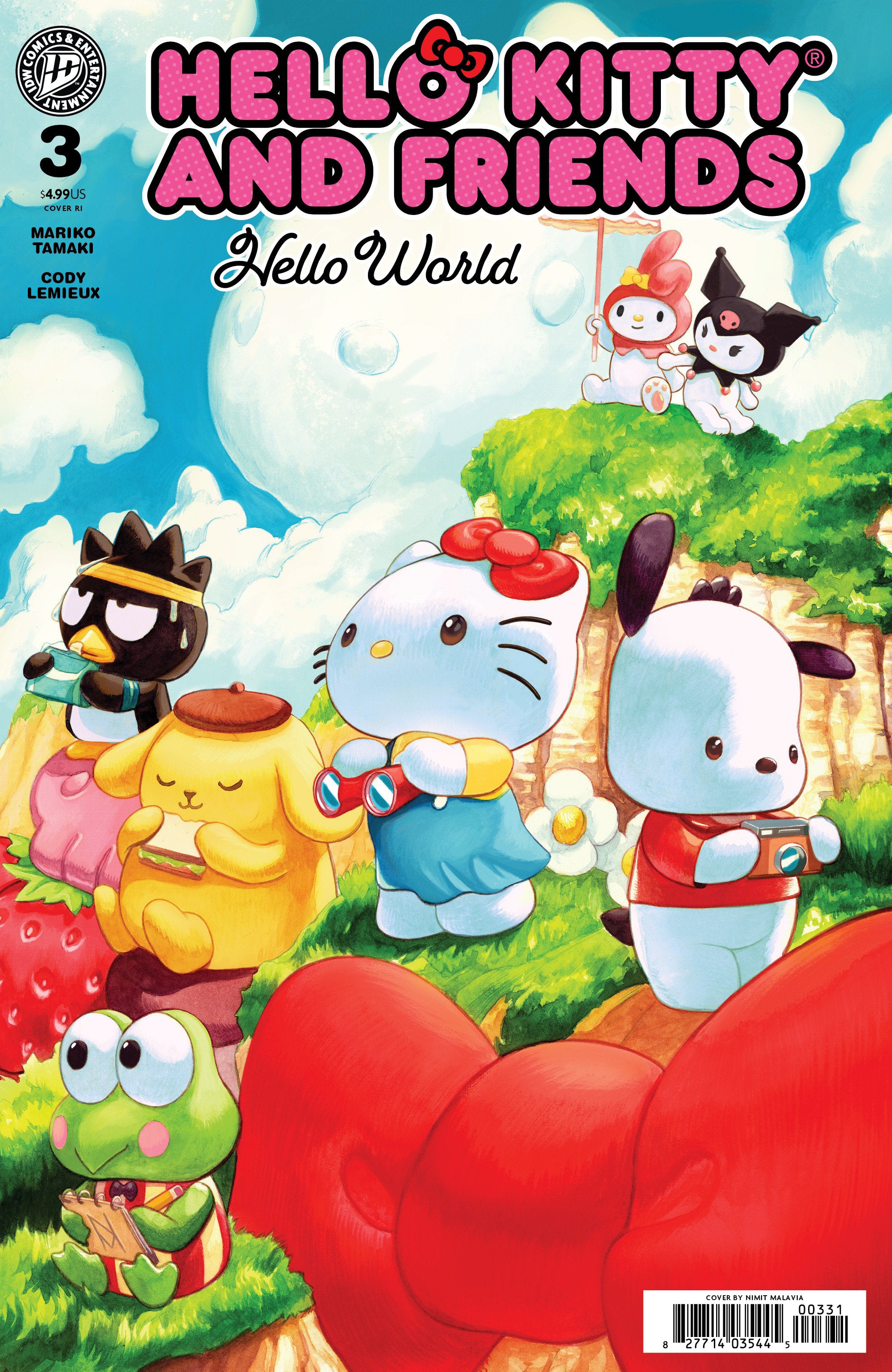 Hello Kitty And Friends: Hello World! #3 IDW 1:10 Malavia 10/28/2026 | BD Cosmos