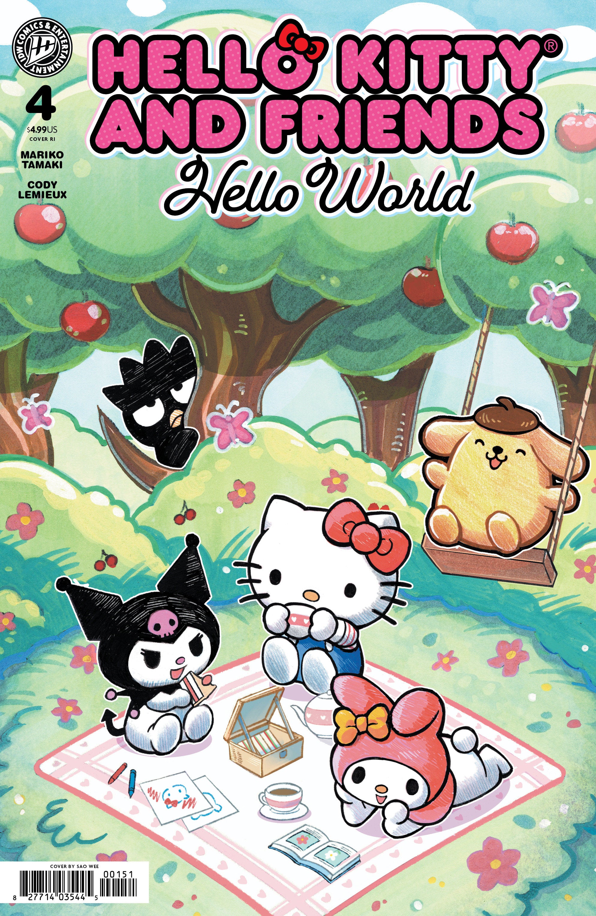 Hello Kitty And Friends: Hello World! #4 IDW 1:10 Saowee 11/25/2026 | BD Cosmos