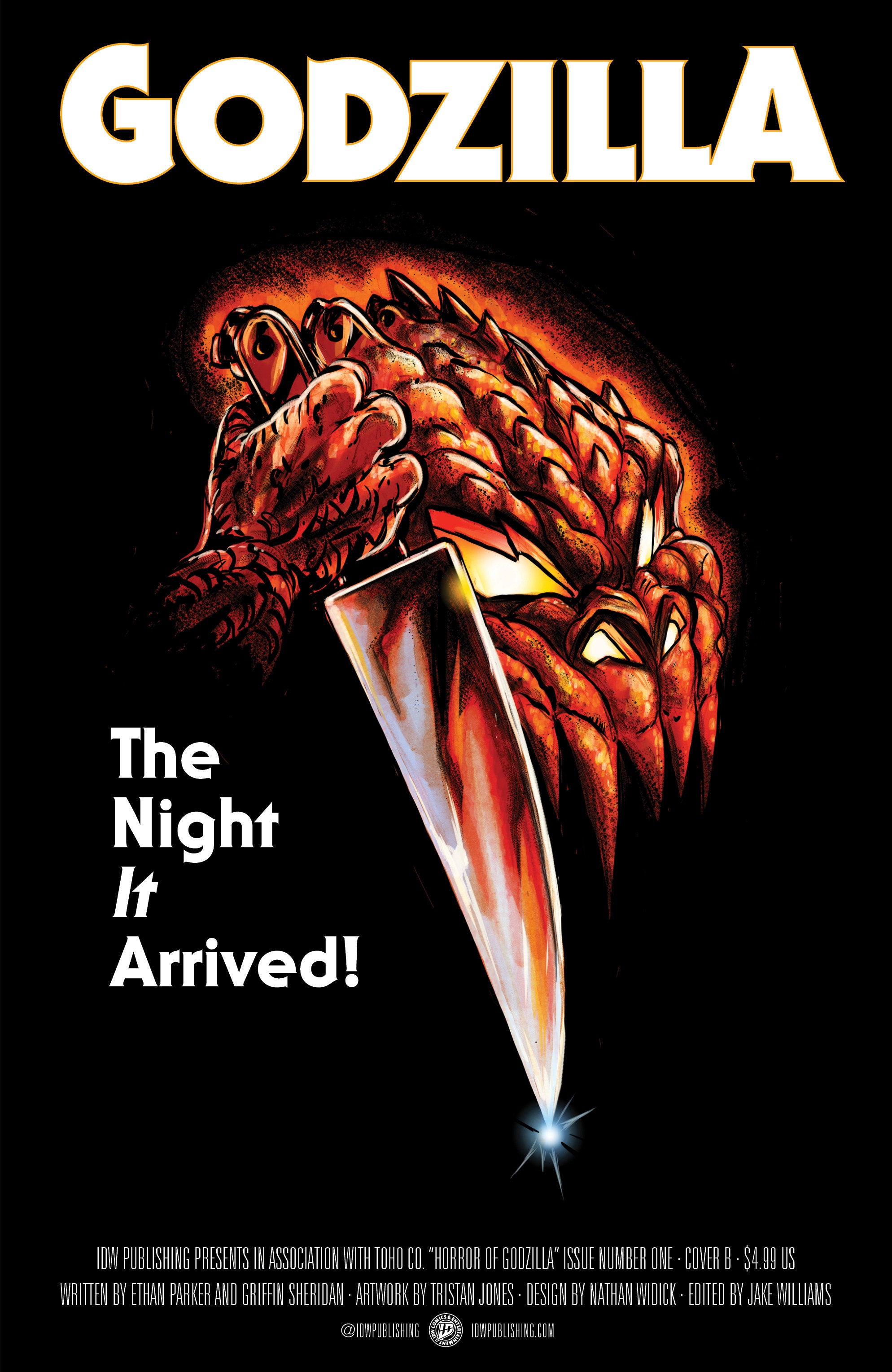 The Horror Of Godzilla [Kai Sei Era] #1 IDW B Tunica Homage 07/29/2026 | BD Cosmos