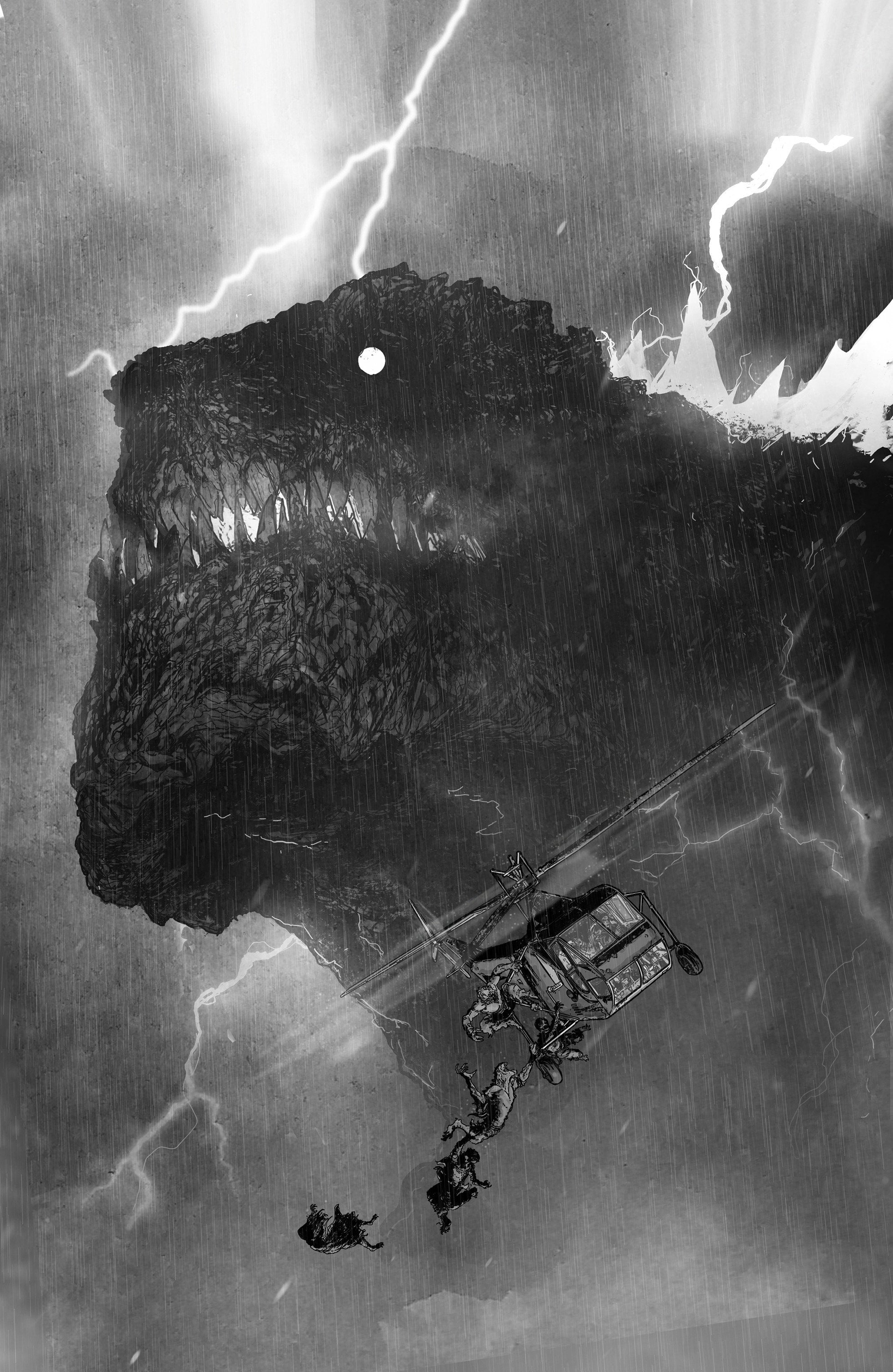 The Horror Of Godzilla [Kai Sei Era] #2 IDW 1:10 Jones B&W Virgin 09/16/2026 | BD Cosmos