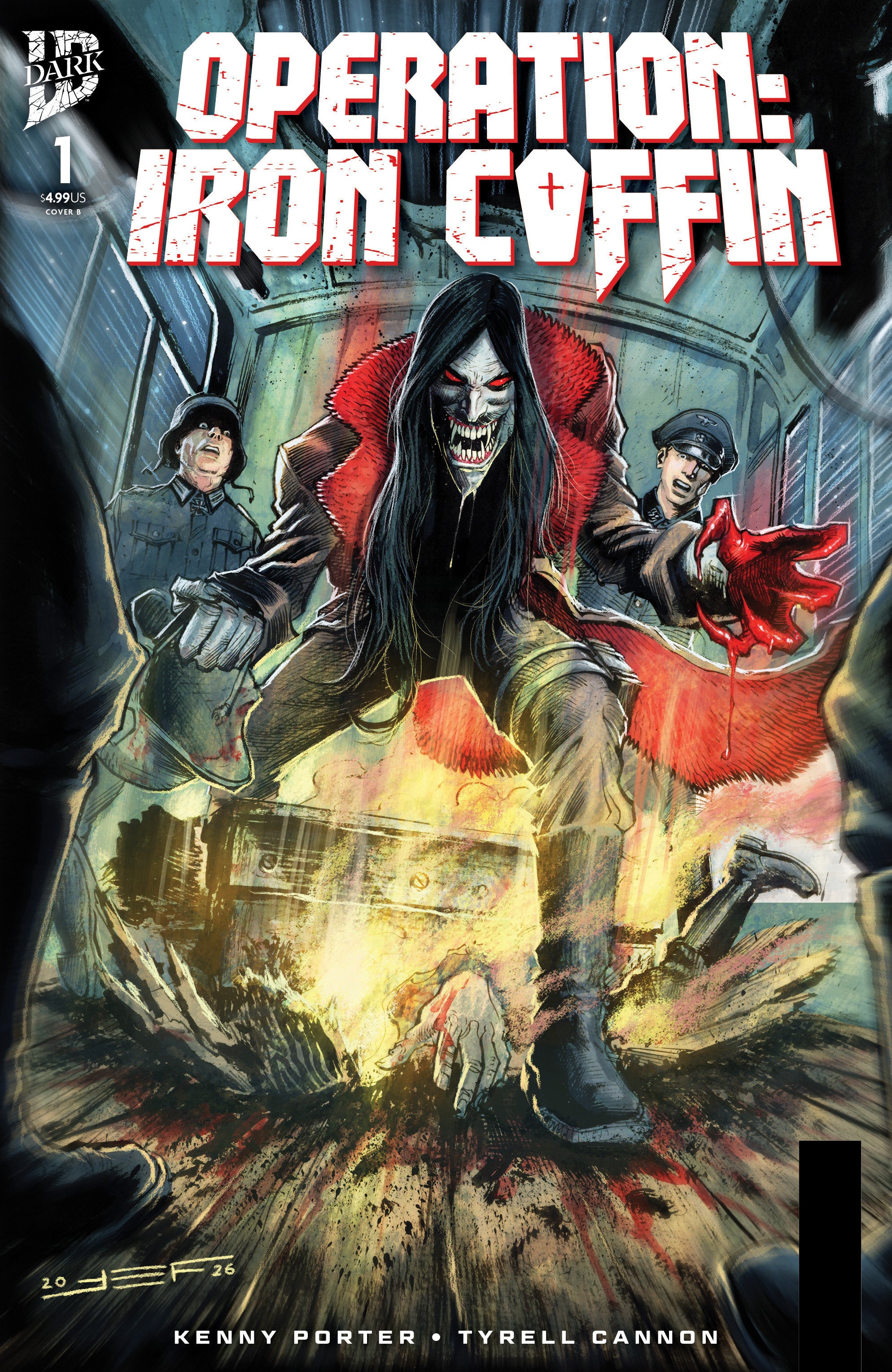 Operation Iron Coffin #1 IDW B Ferreyra 07/08/2026 | BD Cosmos
